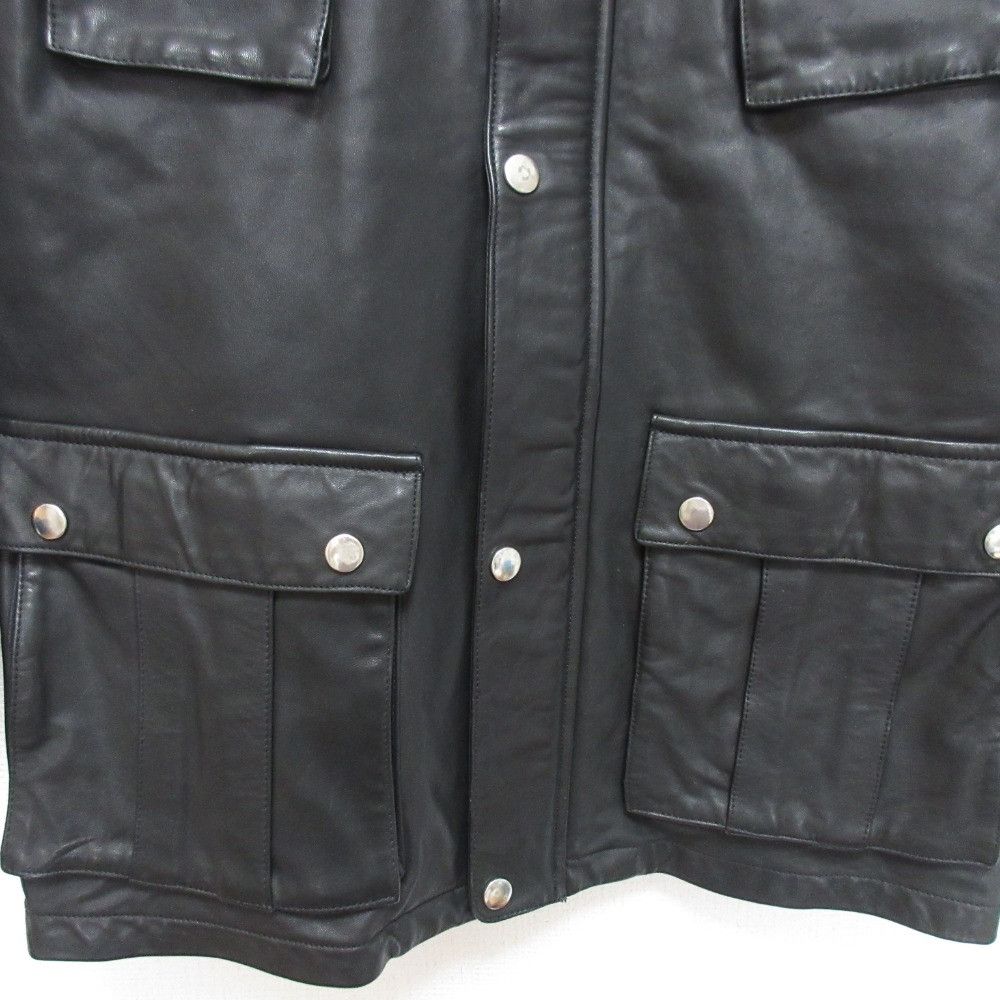 Other Other Yoshiyuki Konishi FICCE UOMO Horse Leather Jacket Leather Outerwear DUTY FREE for USA Size ONE SIZE - 7 Thumbnail