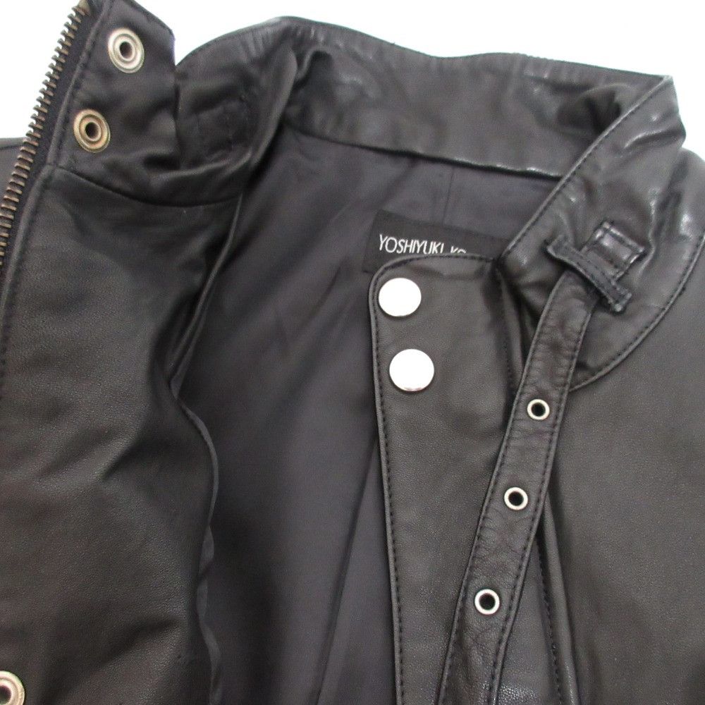 Other Other Yoshiyuki Konishi FICCE UOMO Horse Leather Jacket Leather Outerwear DUTY FREE for USA Size ONE SIZE - 6 Thumbnail