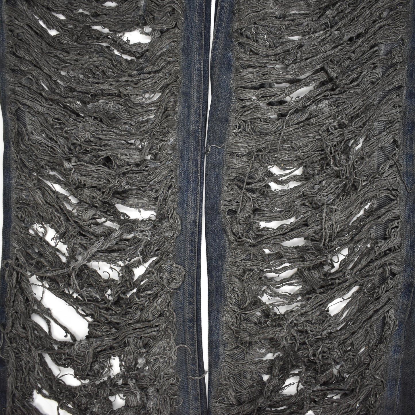 Rick Owens × Rick Owens Drkshdw Rick Owens DRKSHDW Dark Dust Shredded Geth Denim Jeans Size US 32 / EU 48 - 5 Thumbnail
