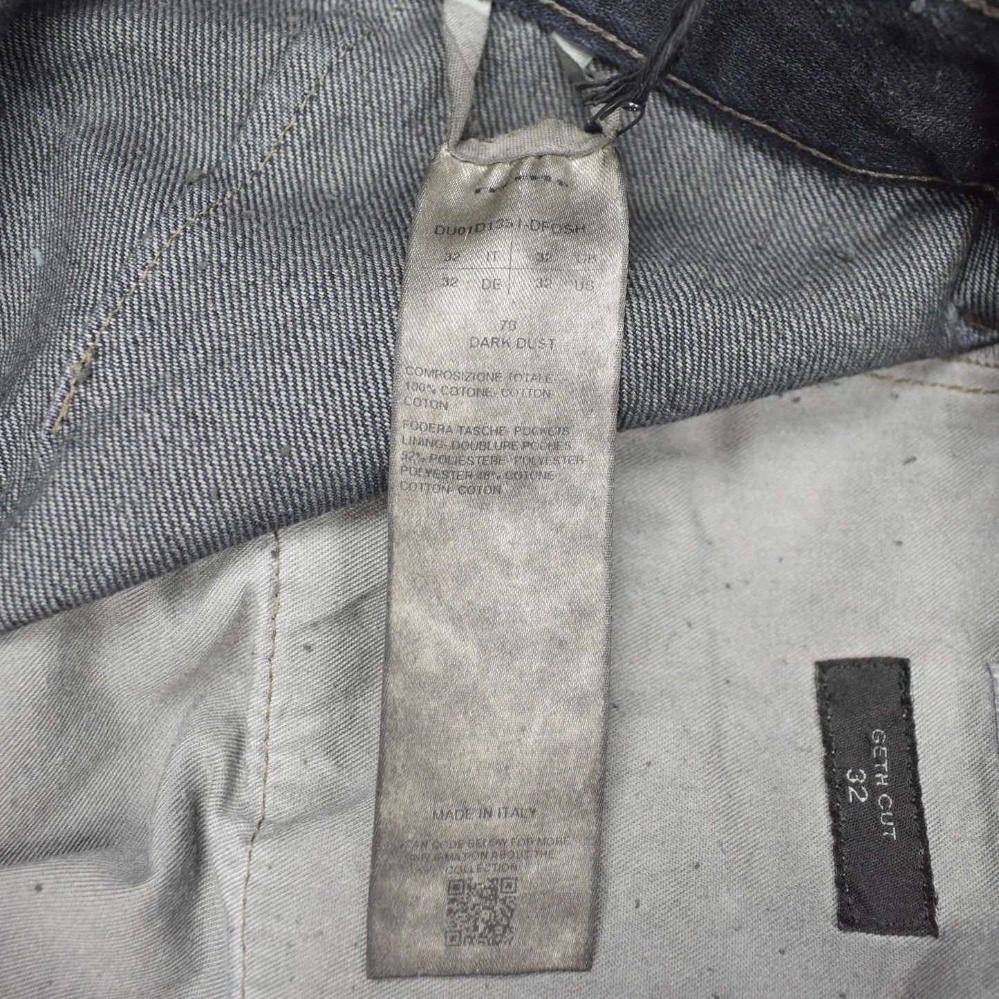 Rick Owens × Rick Owens Drkshdw Rick Owens DRKSHDW Dark Dust Shredded Geth Denim Jeans Size US 32 / EU 48 - 11 Thumbnail