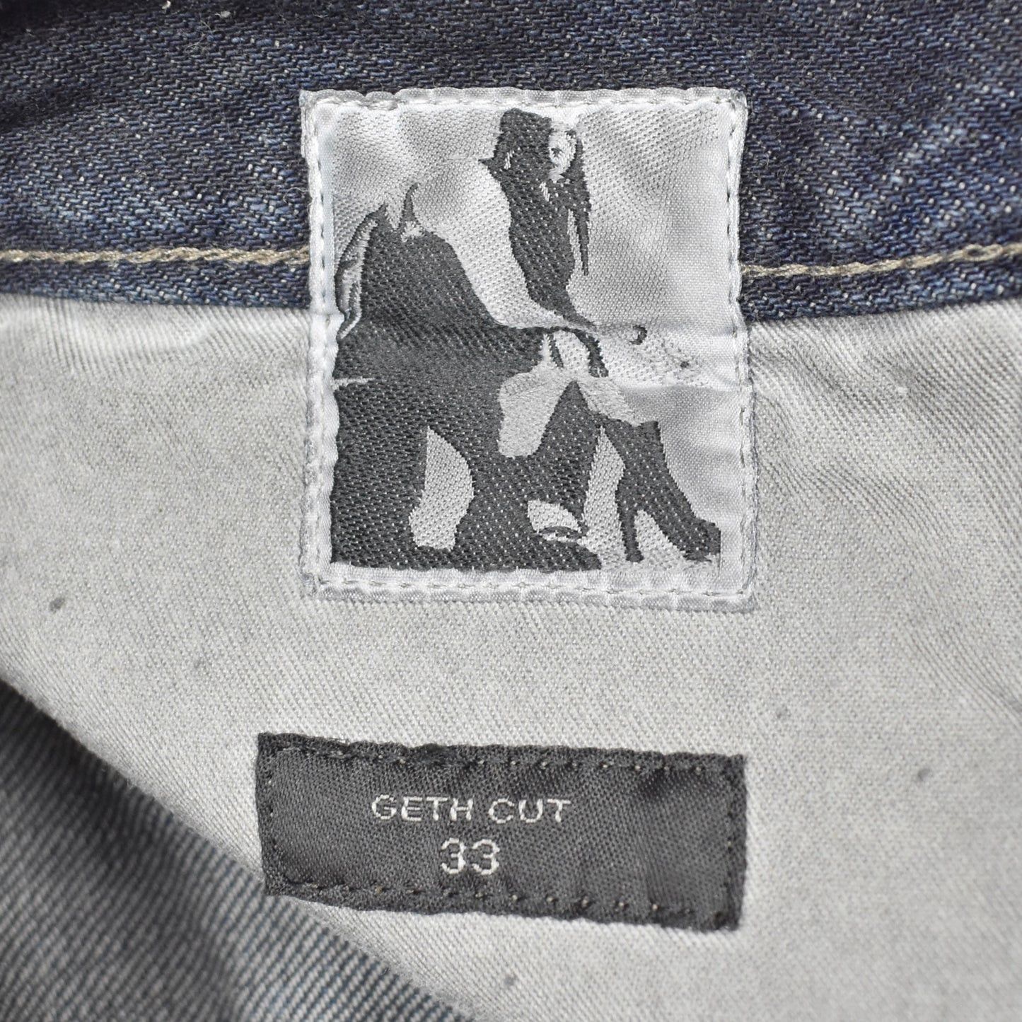 Rick Owens × Rick Owens Drkshdw Rick Owens DRKSHDW Dark Dust Shredded Geth Denim Jeans Size US 33 - 10 Thumbnail