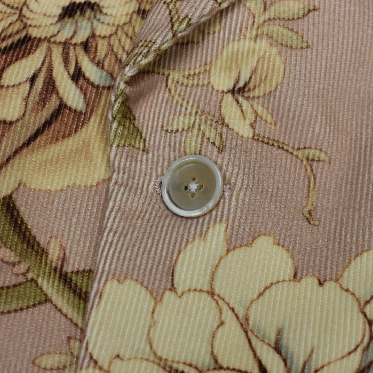 Tom Ford $6.5K TOM FORD Floral Print Atticus Blazer Light Pink Corduroy Size 40R - 8 Thumbnail