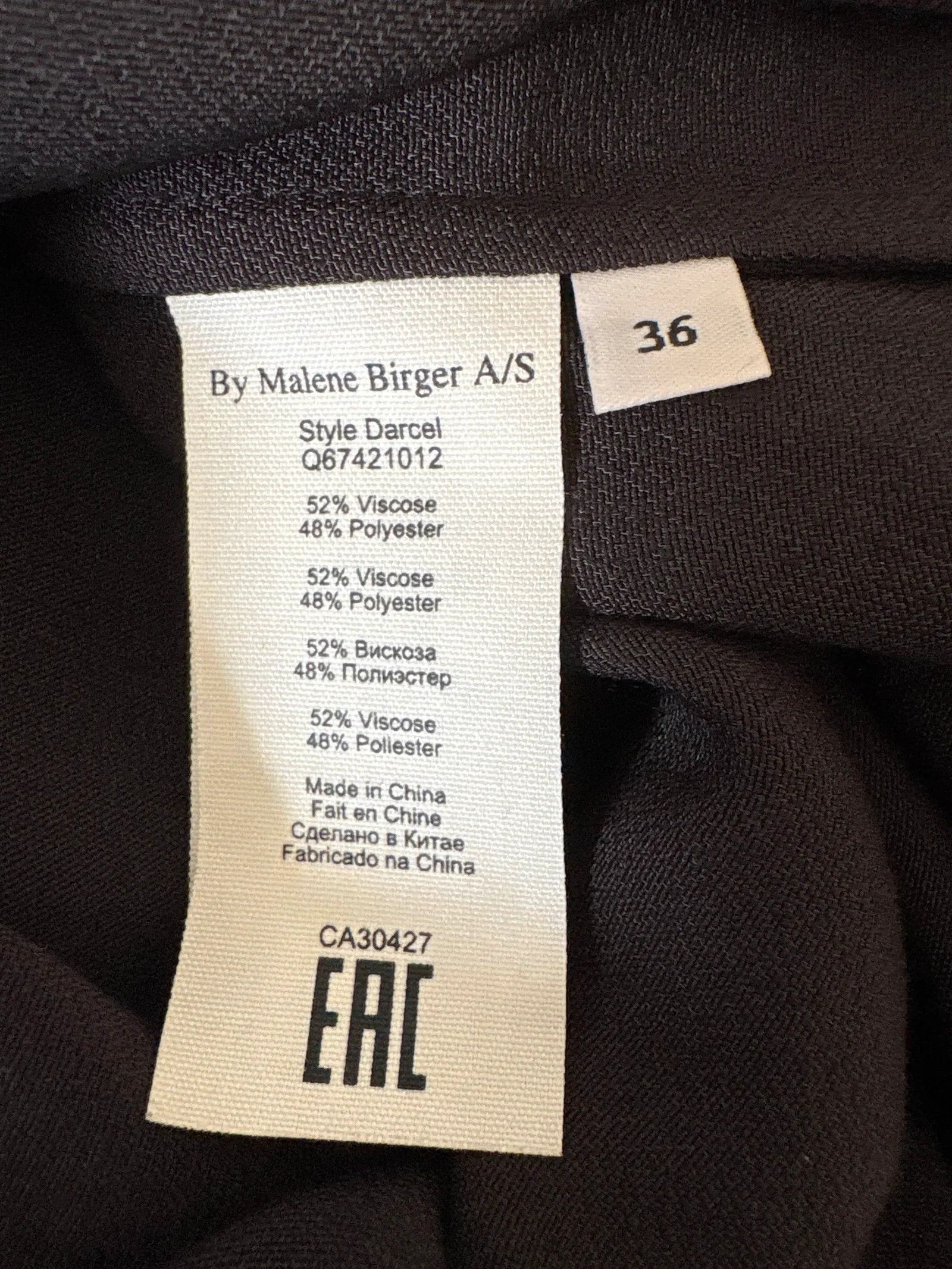 By Malene Birger By Malene Birger Darcel Shirt Size XS / US 0-2 / IT 36-38 - 4 Thumbnail
