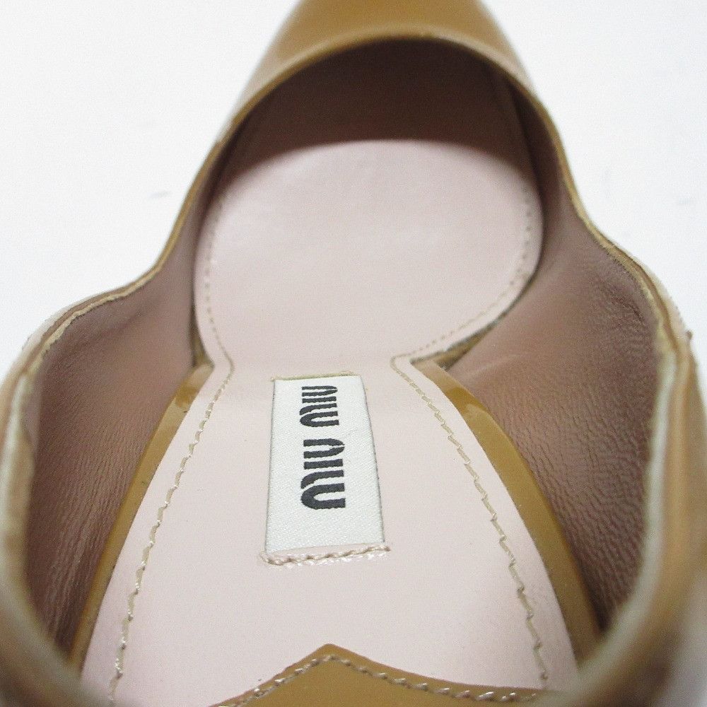 Miu Miu Miu Miu Miu Miu Patent Leather Pumps Enamel Shoes DUTY FREE for USA Size ONE SIZE - 6 Thumbnail