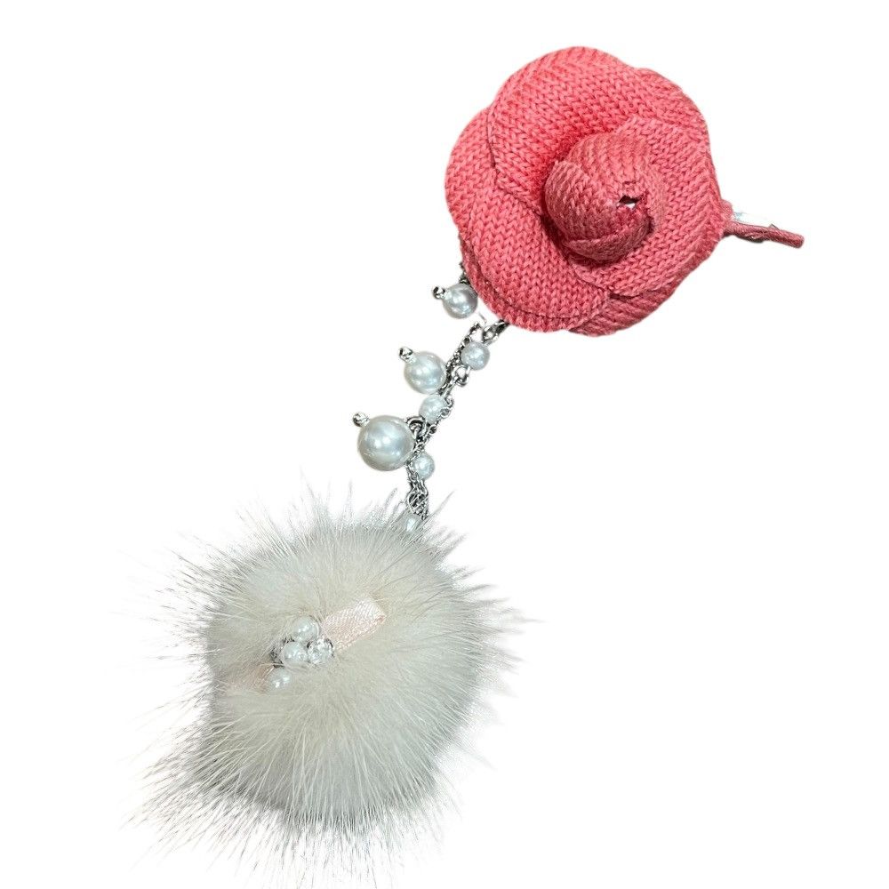 Other Other Rene Ribbon Heart Flower Mink Brooch Set Brooch Natural Material Brooch DUTY FREE for USA Size ONE SIZE - 5 Thumbnail