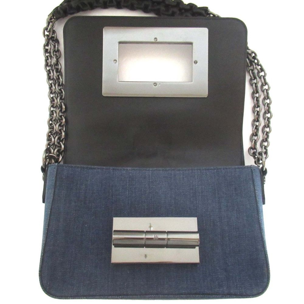 Tom Ford Tom Ford TOM FORD Natalia Denim Shoulder Bag Denim Shoulder Bag Size ONE SIZE - 5 Thumbnail