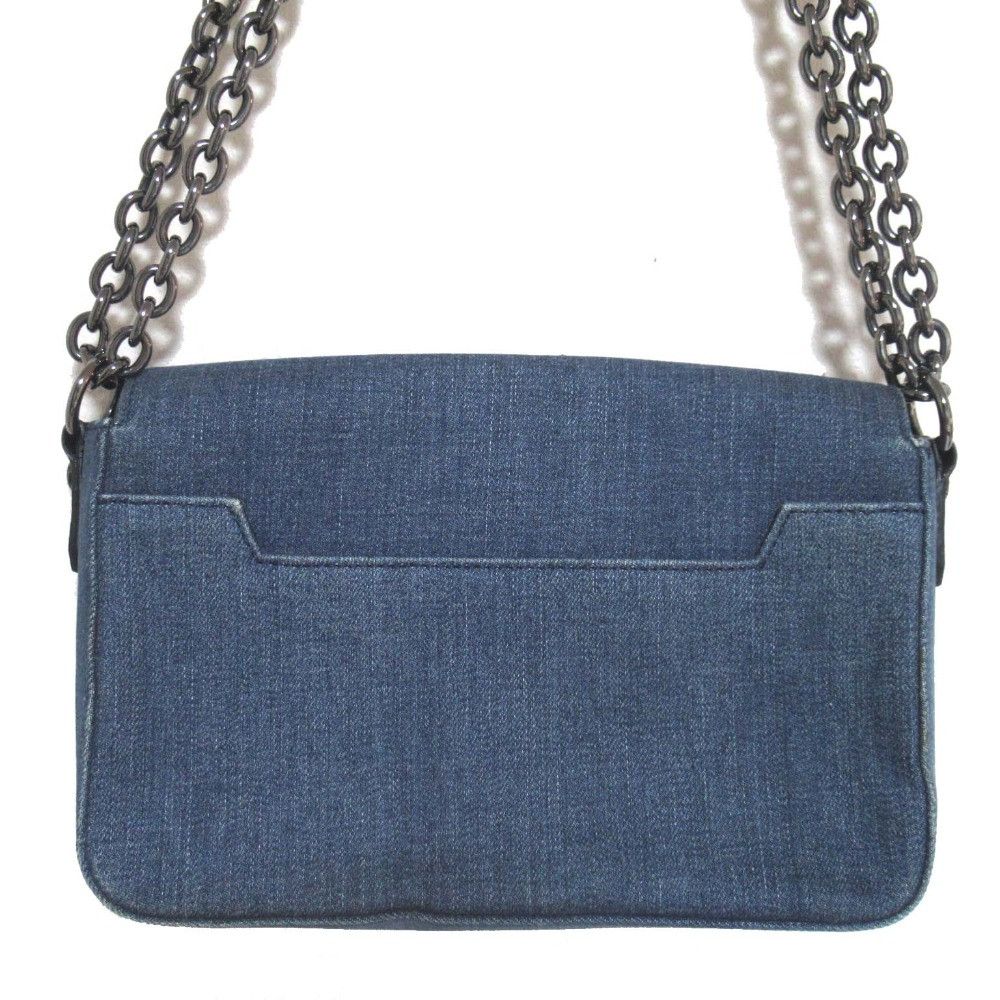 Tom Ford Tom Ford TOM FORD Natalia Denim Shoulder Bag Denim Shoulder Bag Size ONE SIZE - 2 Thumbnail