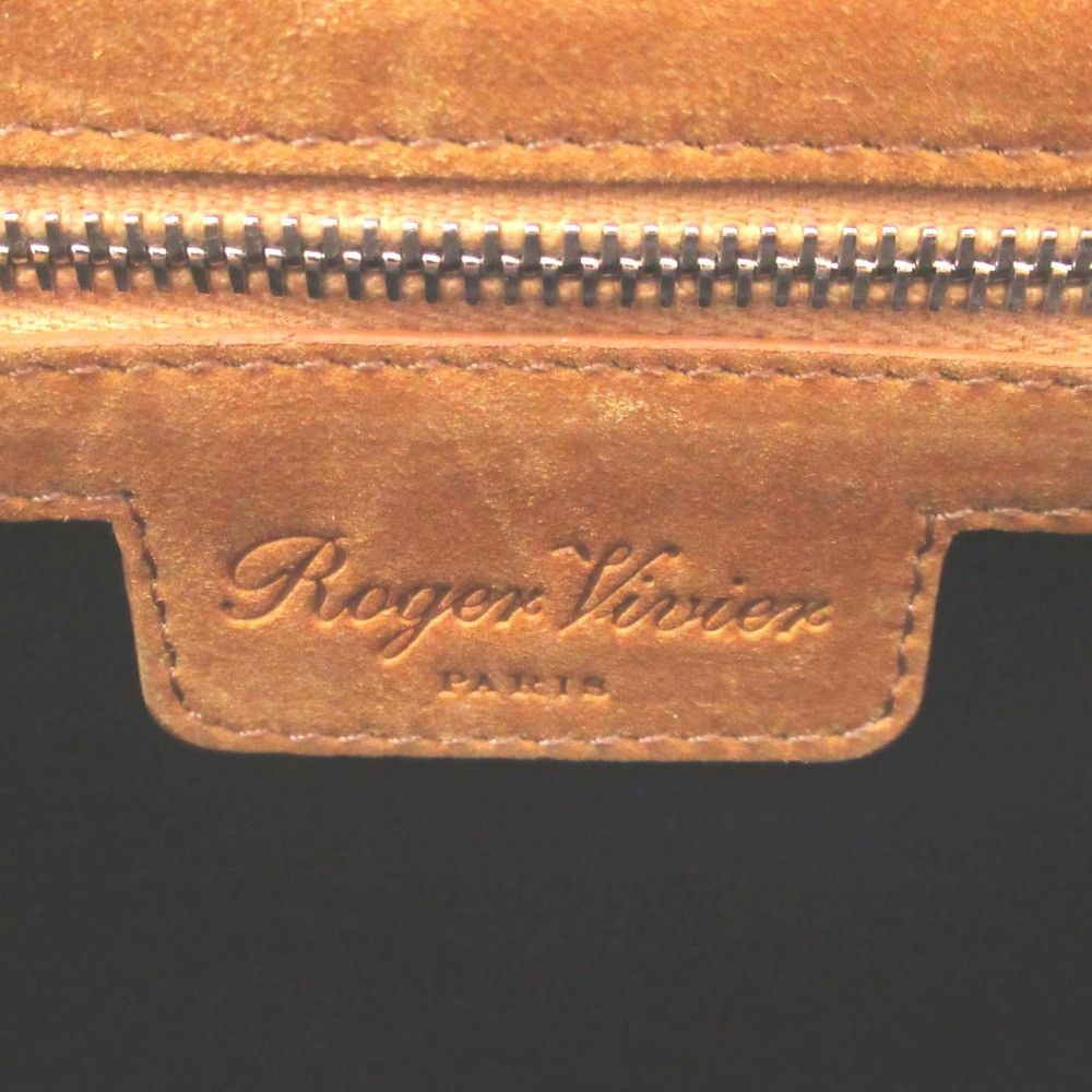 Roger Vivier Roger Vivier Roger Vivier Flap 2way Shoulder Bag Suede Leather Suede Shoulder Bag DUTY FREE for USA Size ONE SIZE - 13 Thumbnail