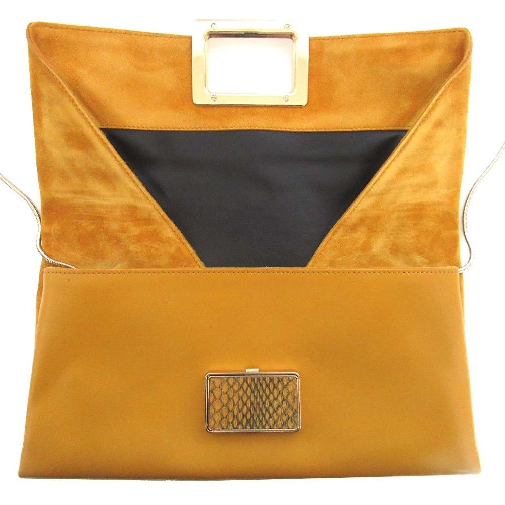Roger Vivier Roger Vivier Roger Vivier Flap 2way Shoulder Bag Suede Leather Suede Shoulder Bag DUTY FREE for USA Size ONE SIZE - 5 Thumbnail