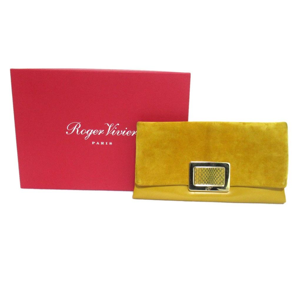 Roger Vivier Roger Vivier Roger Vivier Flap 2way Shoulder Bag Suede Leather Suede Shoulder Bag DUTY FREE for USA Size ONE SIZE - 14 Thumbnail