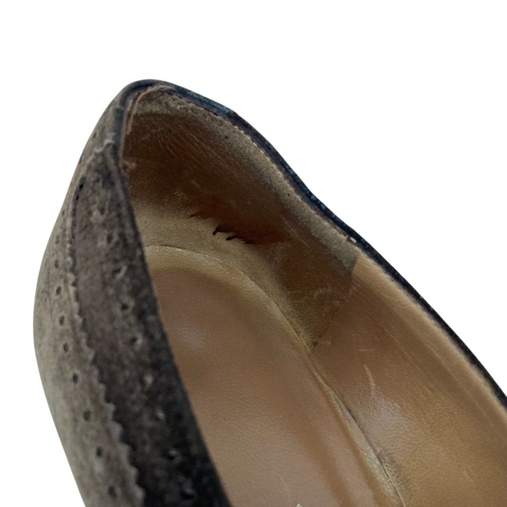 Hermes Hermes Hermes Wingtip Suede Pumps Suede Shoes DUTY FREE for USA Size ONE SIZE - 10 Thumbnail