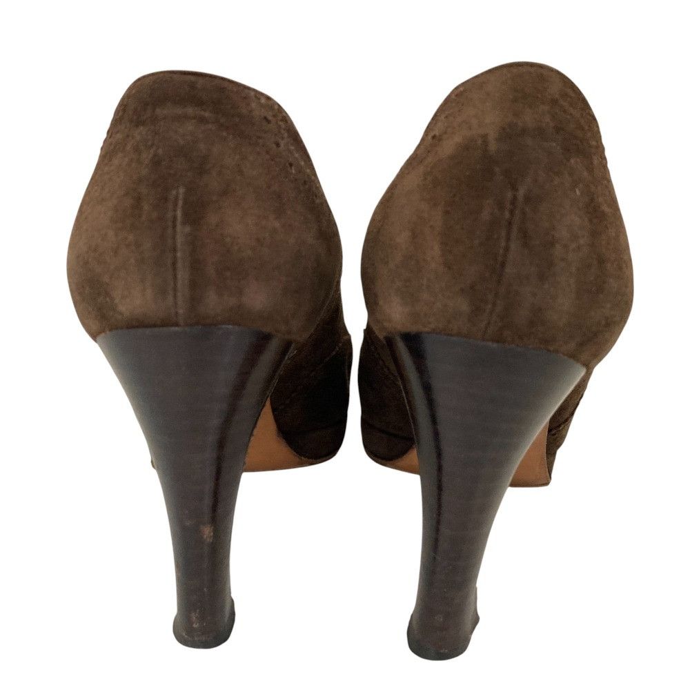 Hermes Hermes Hermes Wingtip Suede Pumps Suede Shoes DUTY FREE for USA Size ONE SIZE - 4 Thumbnail