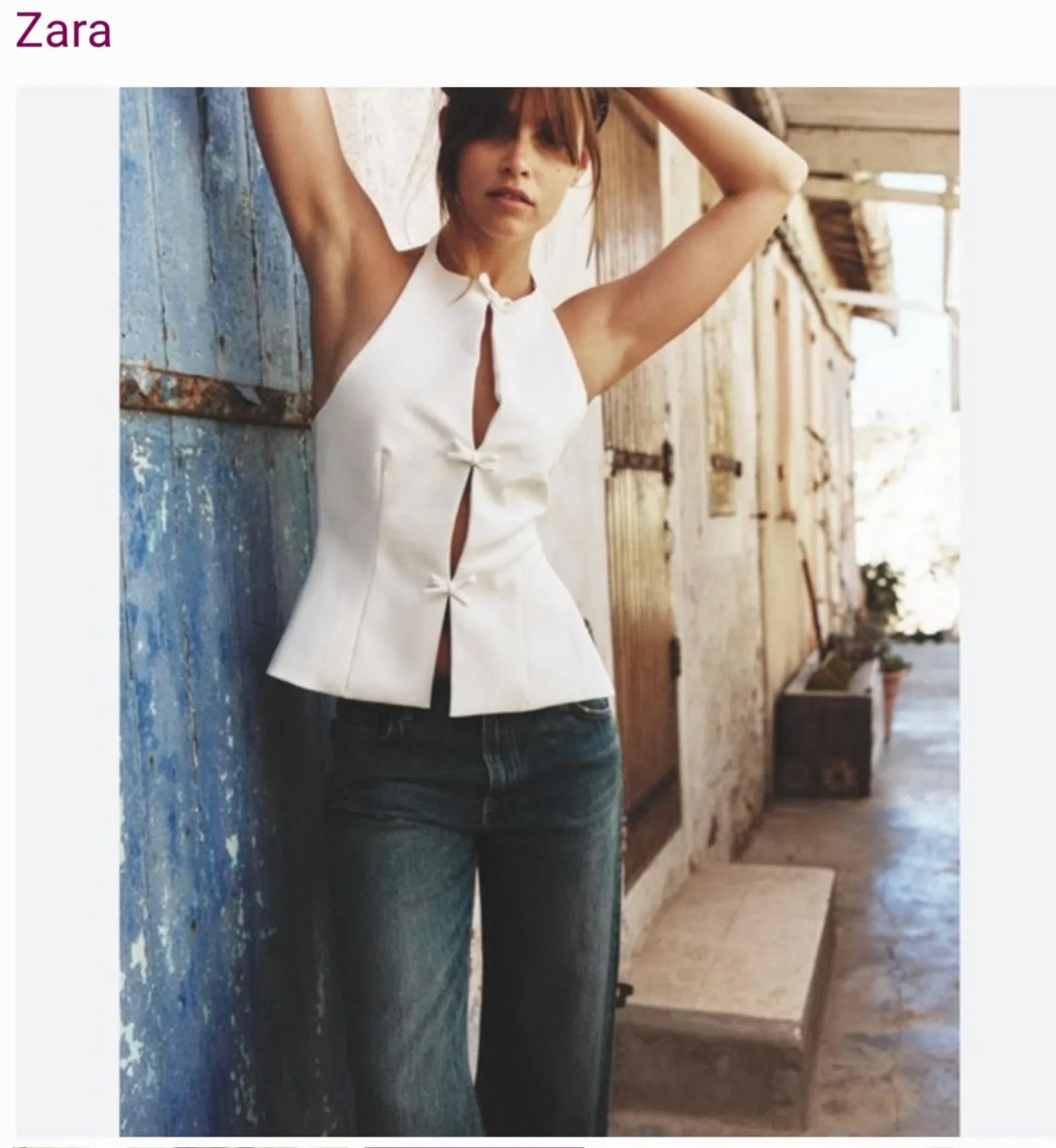 Zara Zara Zara Top Size L / US 10 / IT 46 - 4 Thumbnail