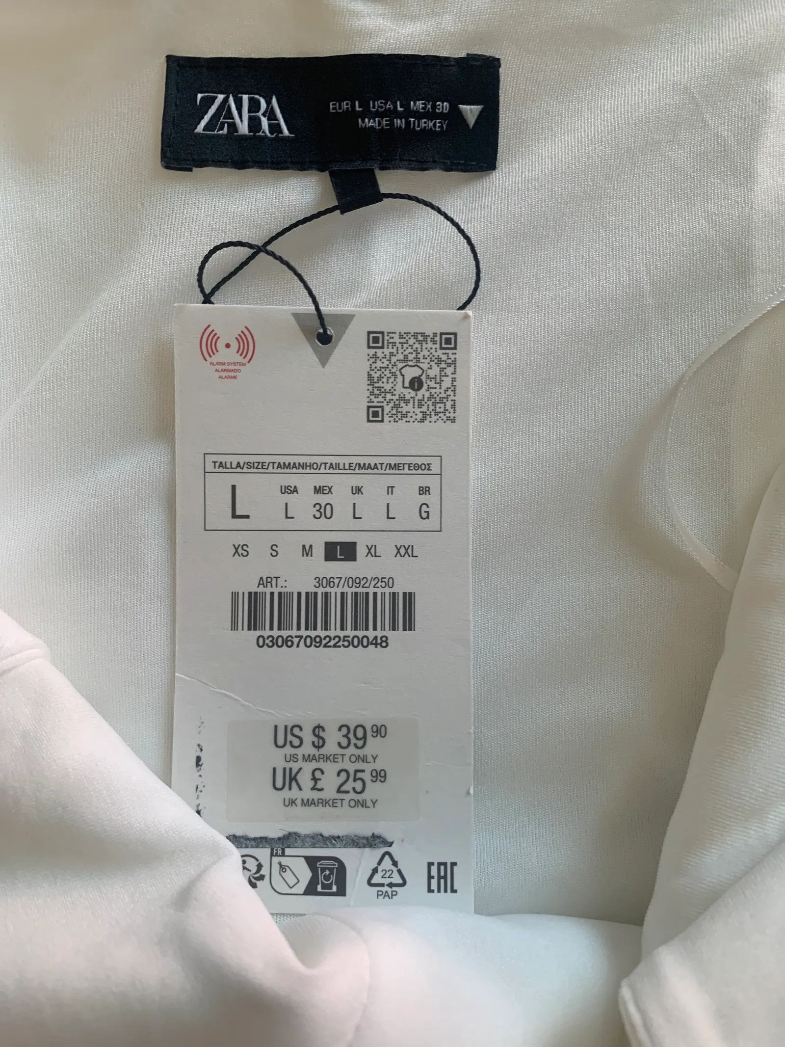 Zara Zara Zara Top Size L / US 10 / IT 46 - 2 Thumbnail