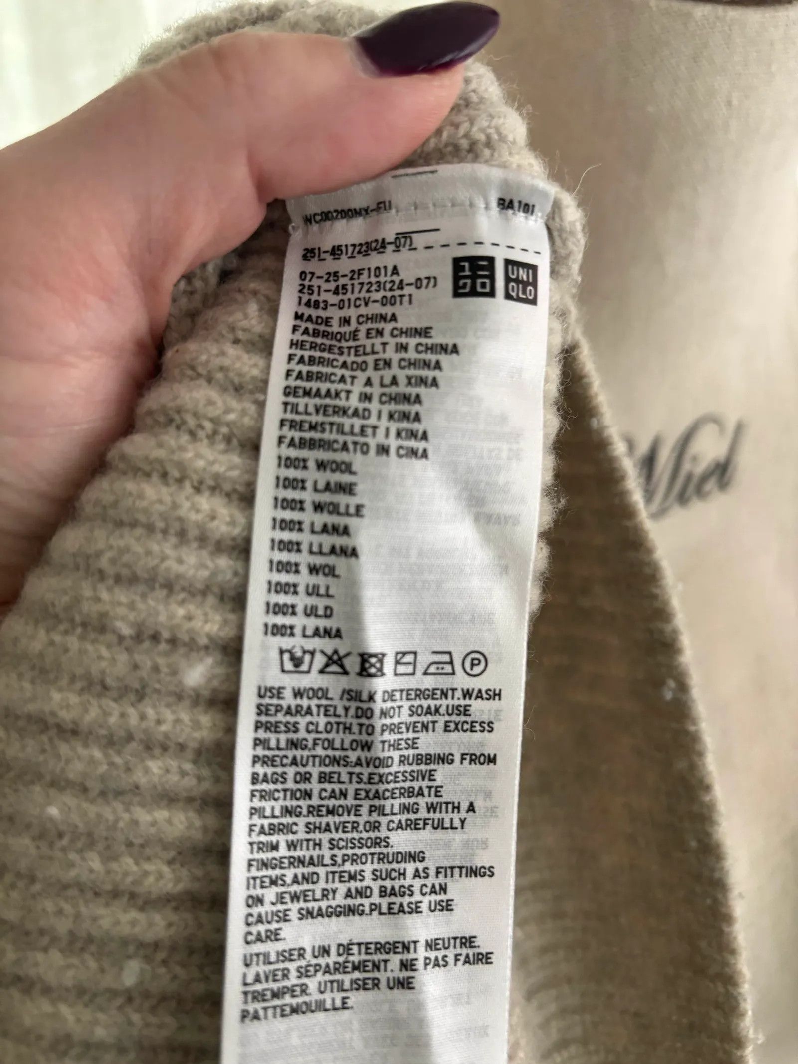 Uniqlo Uniqlo Sweater Size L / US 10 / IT 46 - 3 Thumbnail