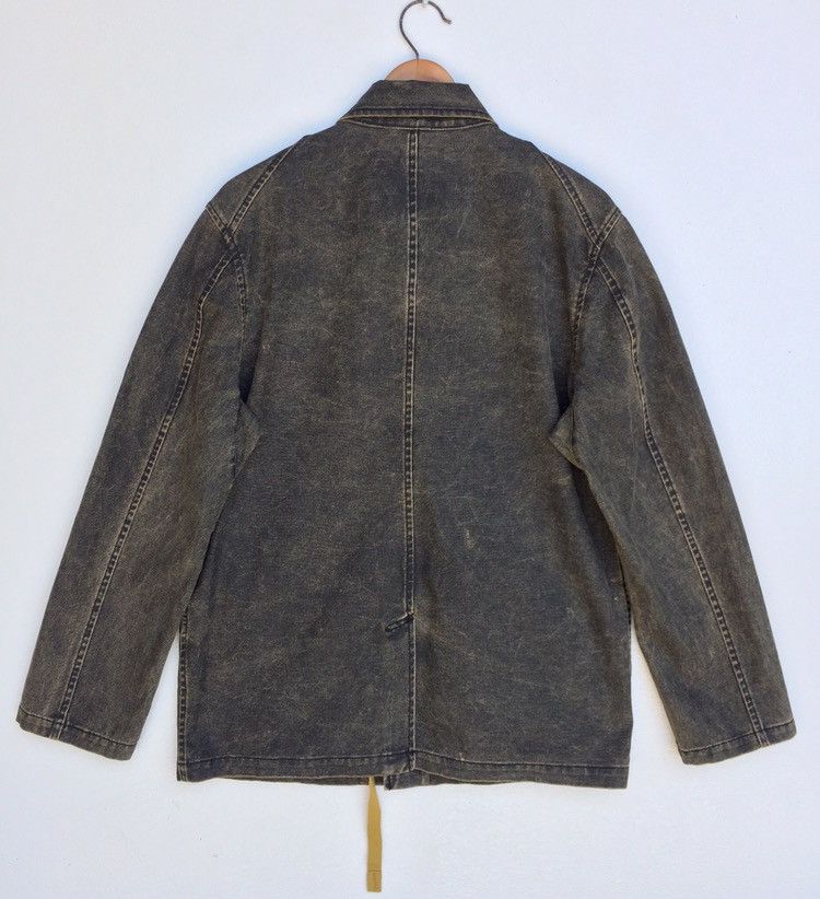 291295 = Homme Denim Fur Coat | eBay