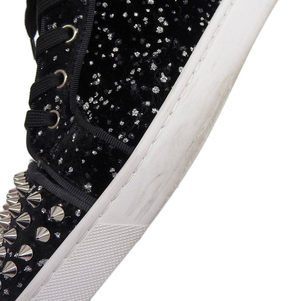 Christian Louboutin Christian Louboutin Christian Louboutin Louis Glitter Studs High Top Sneakers Others Shoes DUTY FREE for USA Size ONE SIZE - 4 Thumbnail