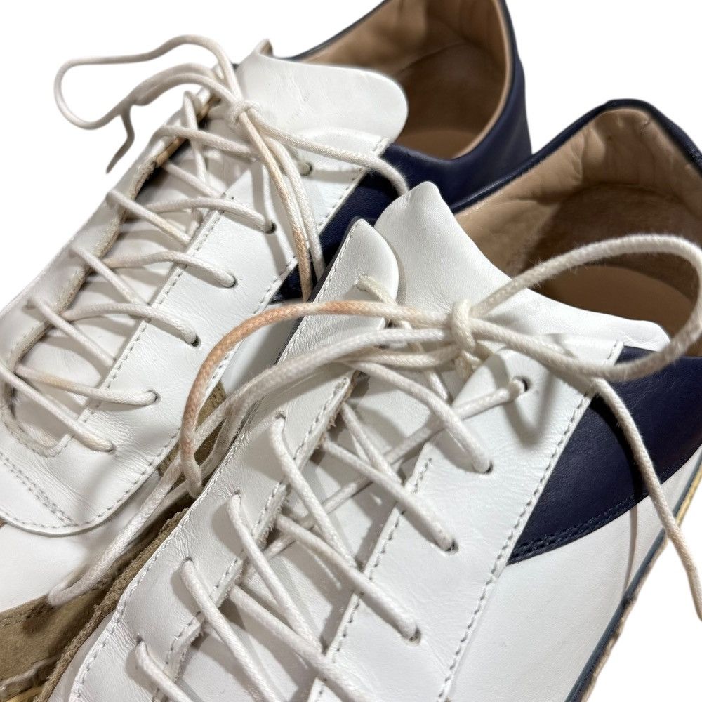 Jil Sander Jil Sander Jil Sander German Trainer Sneakers Leather Shoes DUTY FREE for USA Size ONE SIZE - 11 Thumbnail