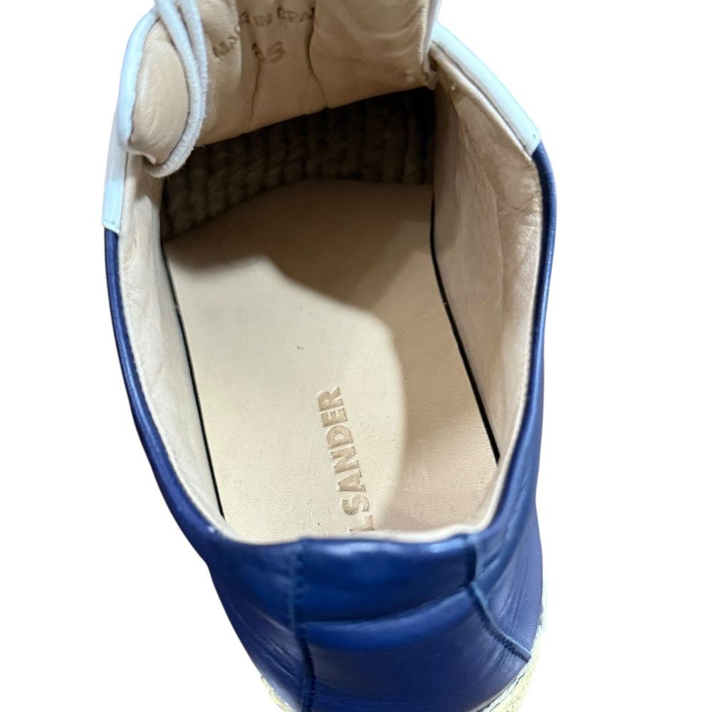 Jil Sander Jil Sander Jil Sander German Trainer Sneakers Leather Shoes DUTY FREE for USA Size ONE SIZE - 9 Thumbnail
