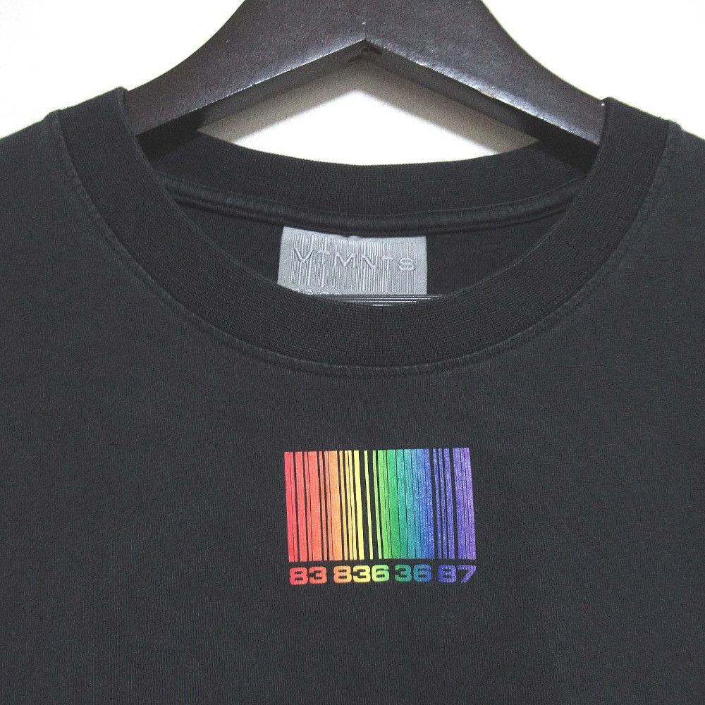 Other Other Vetements RAINBOW BARCODE Cotton T-shirt Cotton T-Shirts VL12TR440B DUTY FREE for USA Size ONE SIZE - 4 Thumbnail