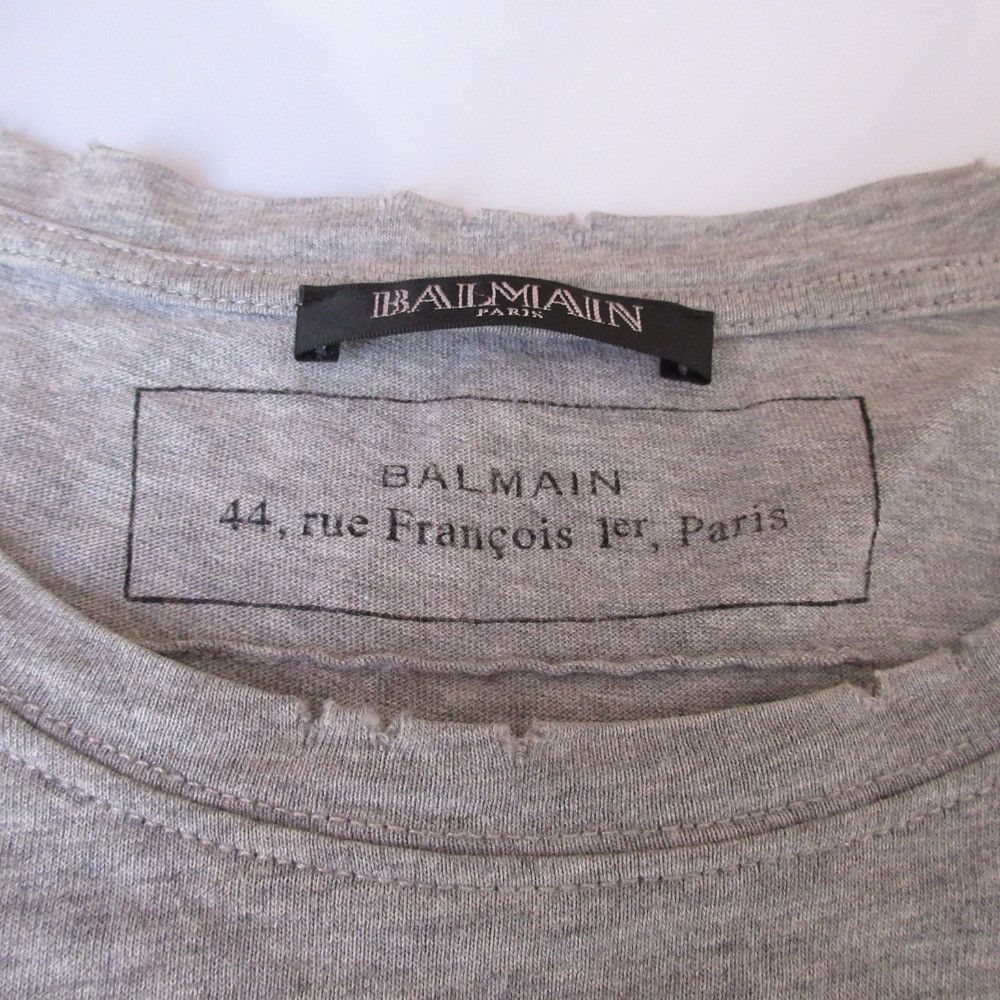 Other Other Balmain T-shirt Cotton T-shirt Others T-Shirts DUTY FREE for USA Size ONE SIZE - 3 Thumbnail