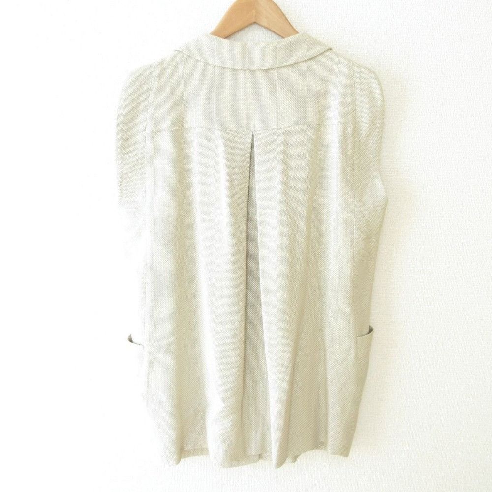Other Other mina perhonen ice&rock Linen Silk 2way Top Natural Material Tops SS2237 DUTY FREE for USA Size ONE SIZE - 2 Thumbnail