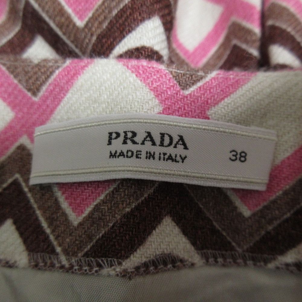 Prada Prada Prada Linen Silk Dress Natural Material Dresses DUTY FREE for USA Size ONE SIZE - 8 Thumbnail