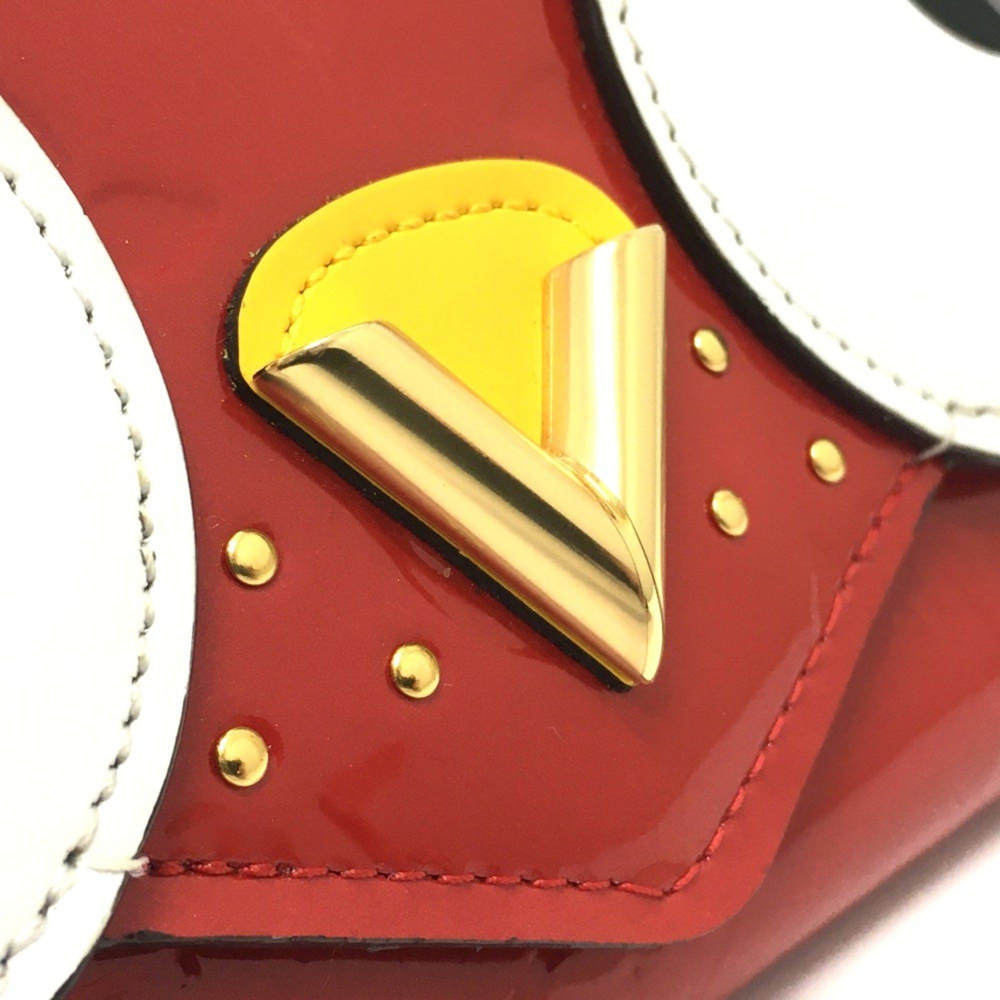 Louis Vuitton LOUIS VUITTON M90489 Monogram Vernis Portefeuille Sarah Bird Long Wallet, Women's, Cerise, Red Size ONE SIZE - 5 Thumbnail