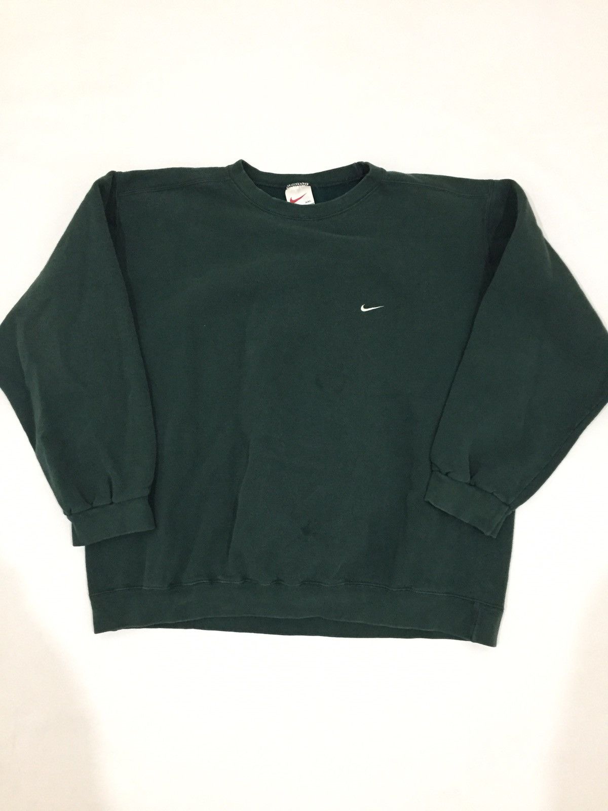 Dark green cheap nike sweatshirt vintage