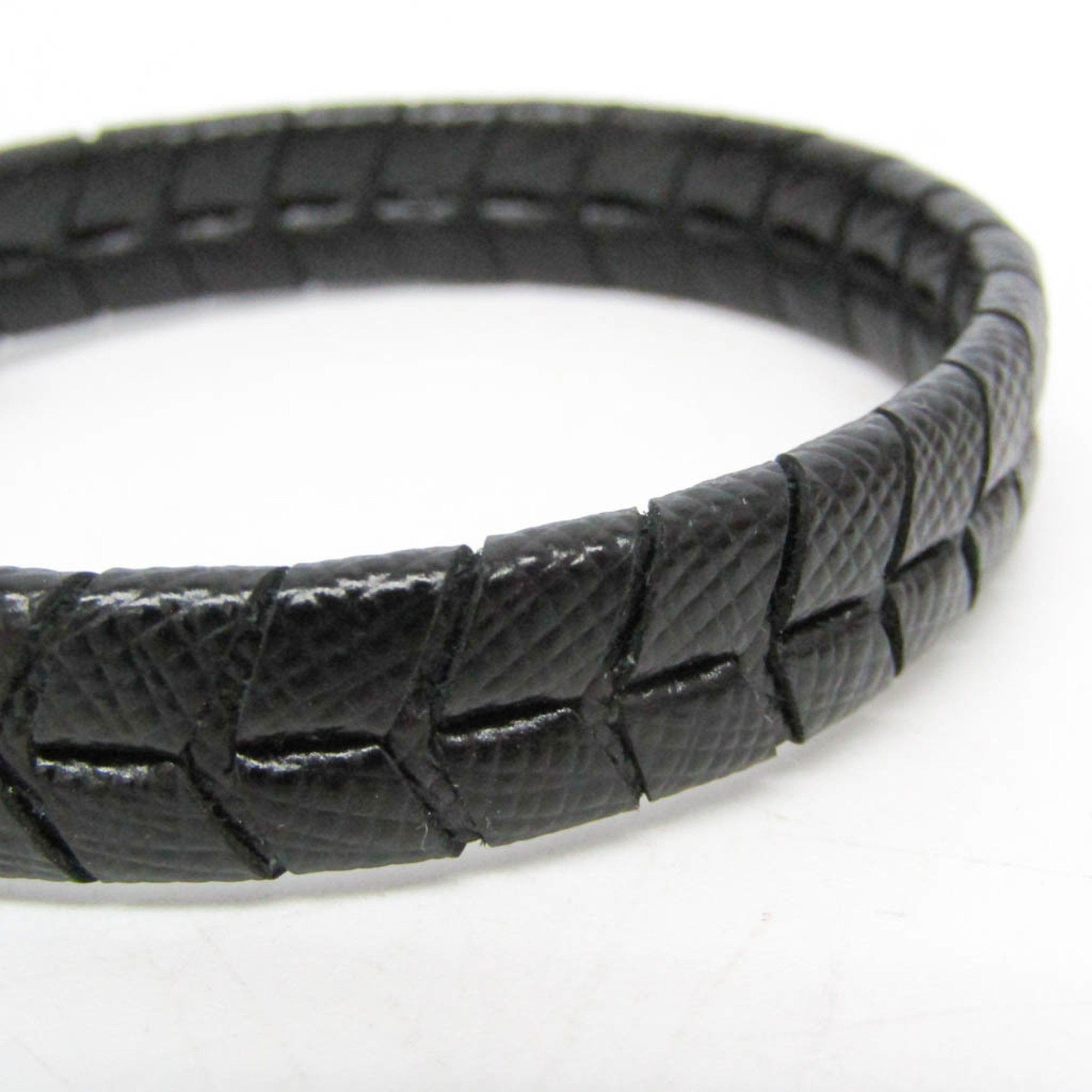 Prada Prada SAFFIANO 2IB150 Leather Bangle Black Size ONE SIZE - 5 Thumbnail