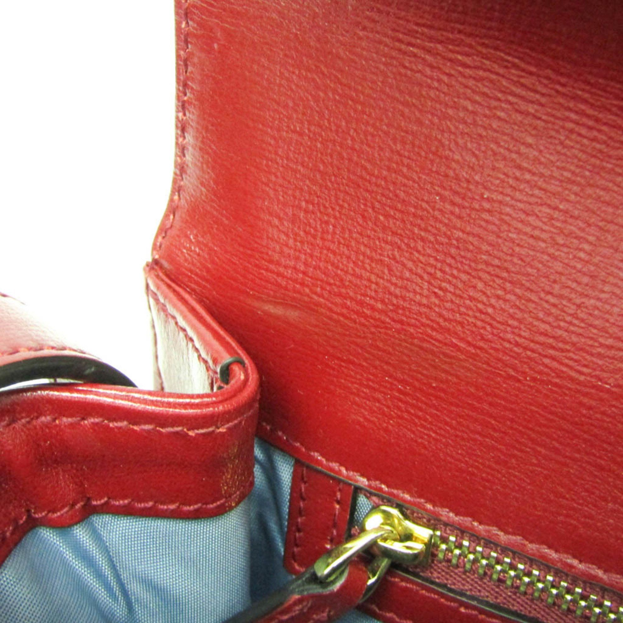 Gucci Gucci GG Marmont Double G 589474 Women's Leather Shoulder Bag Red Color Size ONE SIZE - 16 Thumbnail