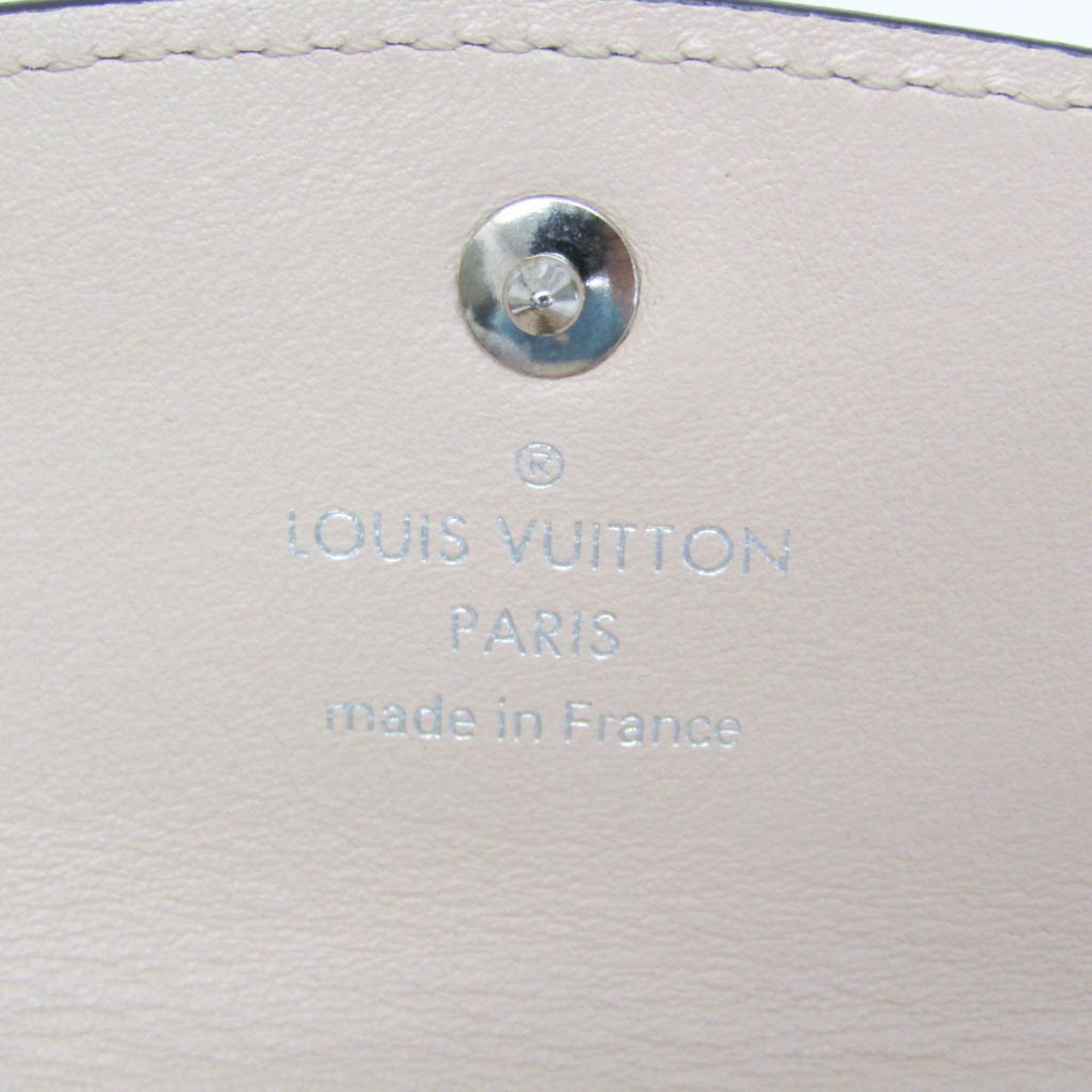 Louis Vuitton Louis Vuitton Mahina 4 Key Holder M80990 Men,Women Leather Key Case Pink Beige Size ONE SIZE - 16 Thumbnail