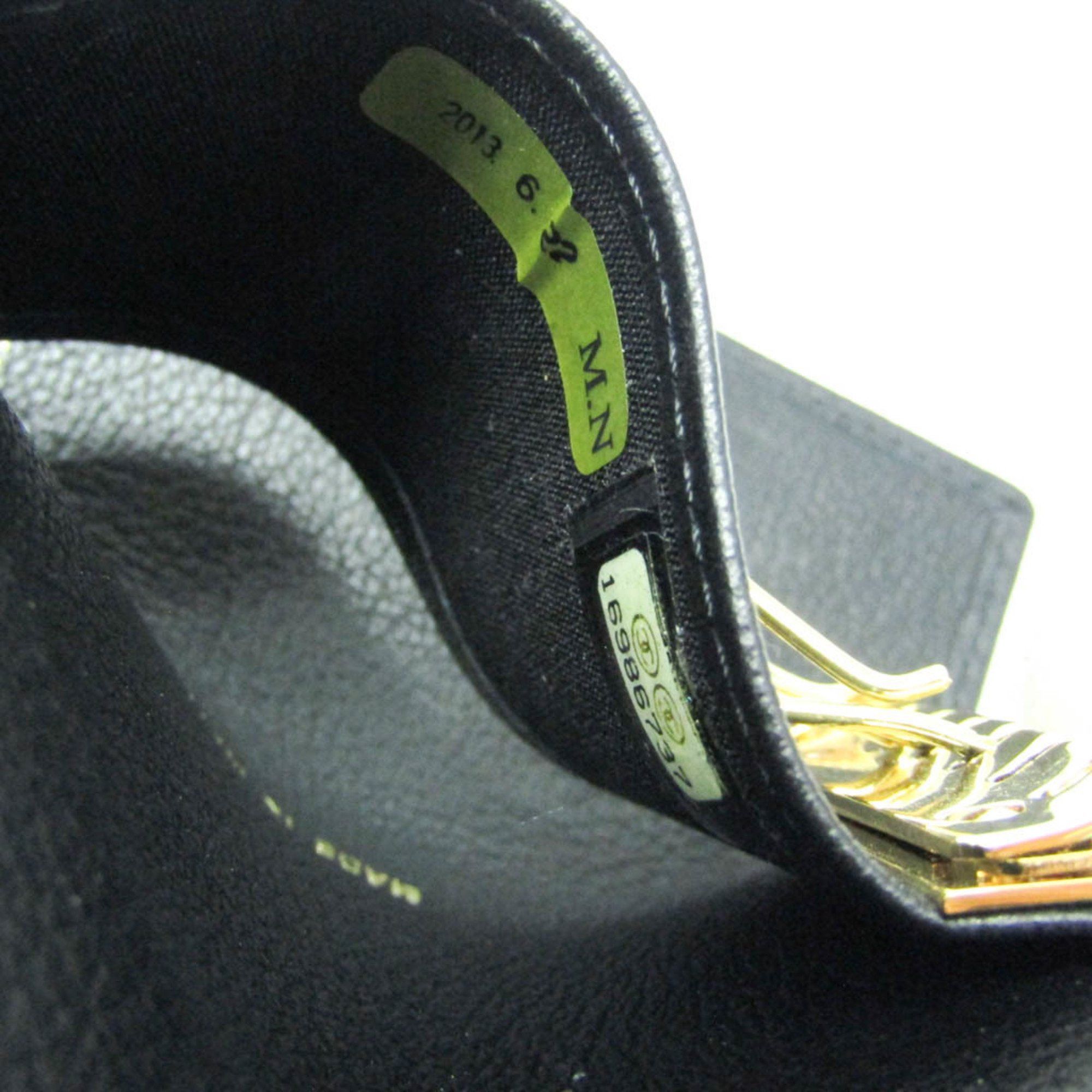 Chanel Chanel Camellia Women's Leather Key Case Black Size ONE SIZE - 14 Thumbnail