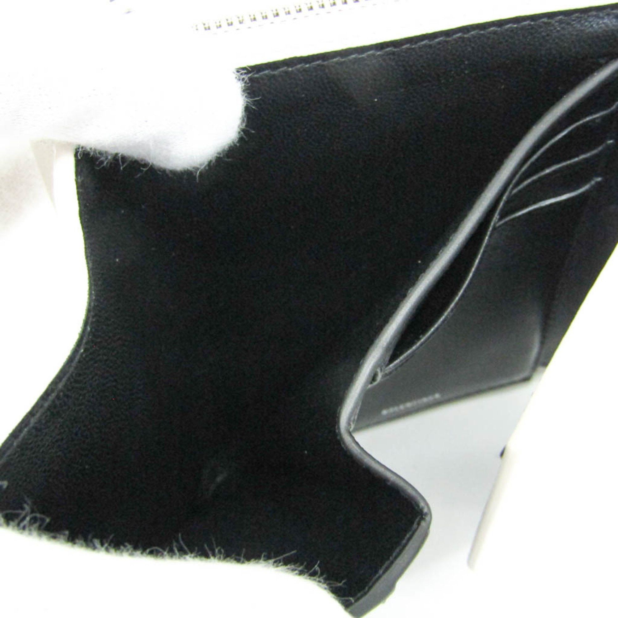 Balenciaga Balenciaga Envelope Compact Wallet 753762 Men,Women Leather Wallet (tri-fold) Black,Off-white Size ONE SIZE - 10 Thumbnail