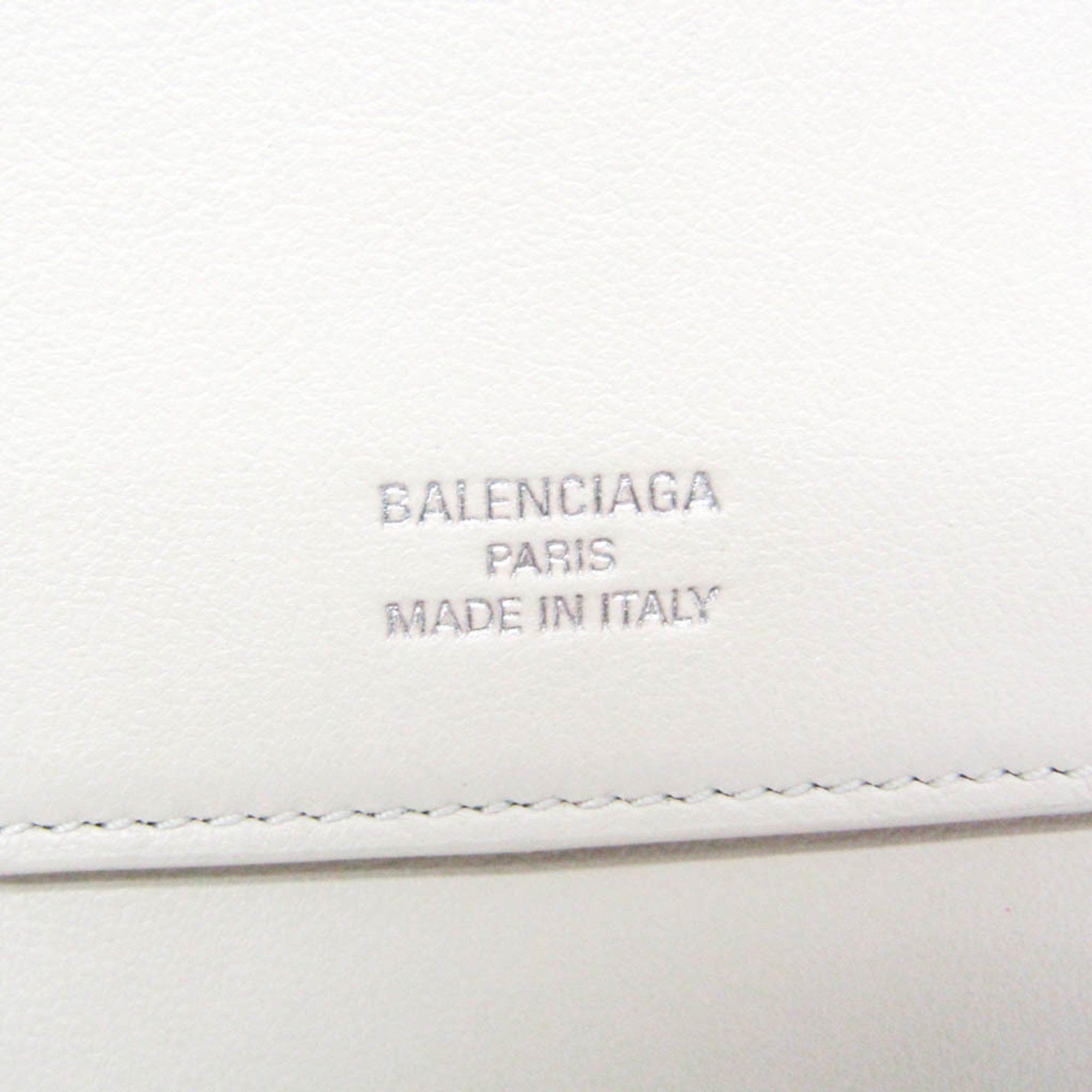 Balenciaga Balenciaga Envelope Compact Wallet 753762 Men,Women Leather Wallet (tri-fold) Black,Off-white Size ONE SIZE - 13 Thumbnail