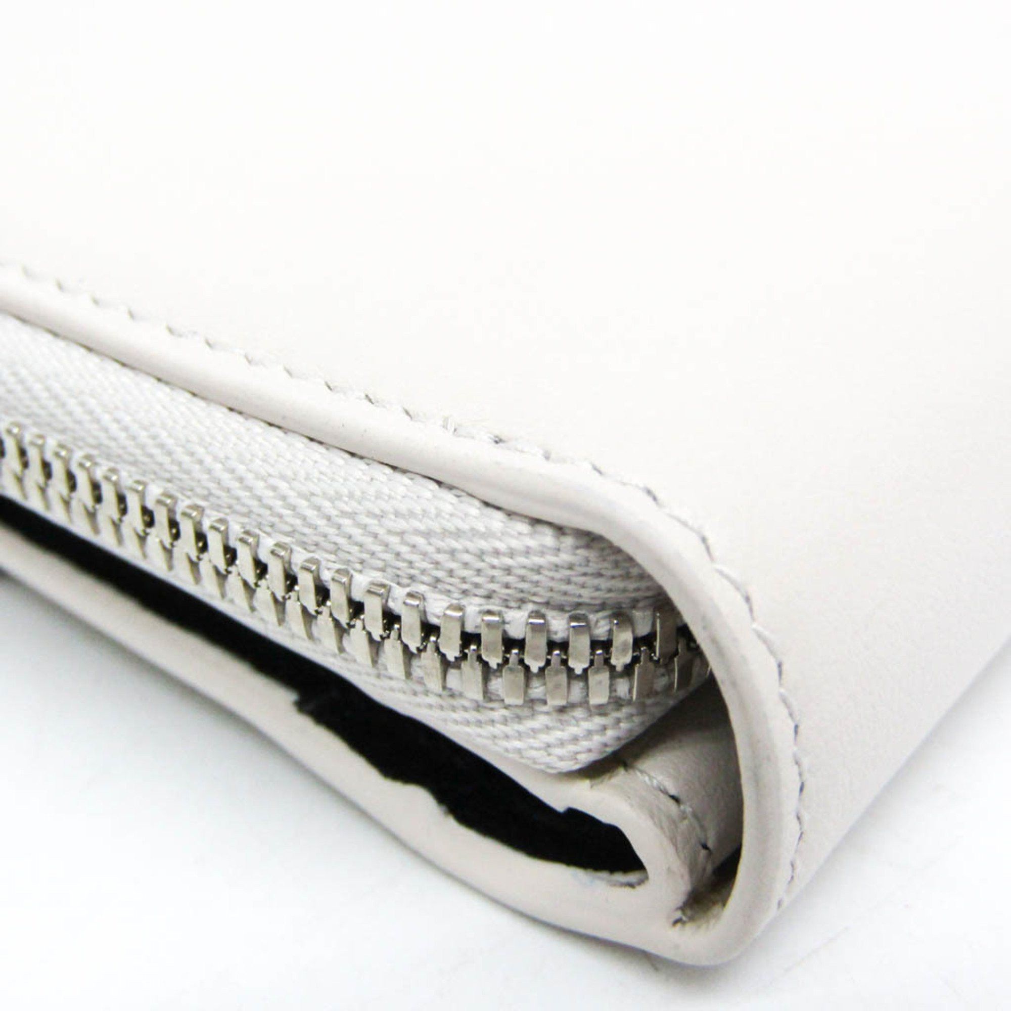 Balenciaga Balenciaga Envelope Compact Wallet 753762 Men,Women Leather Wallet (tri-fold) Black,Off-white Size ONE SIZE - 6 Thumbnail