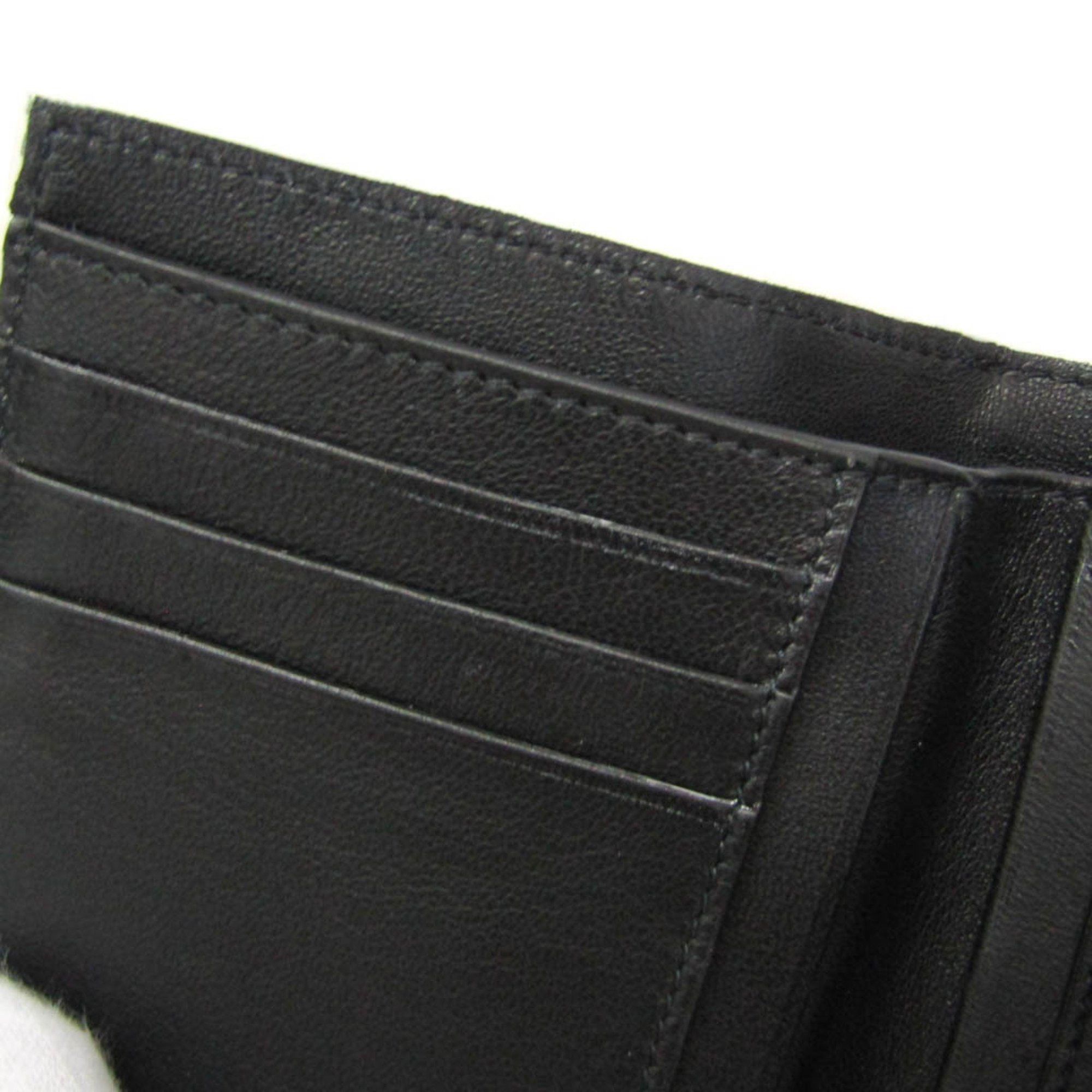 Balenciaga Balenciaga Envelope Compact Wallet 753762 Men,Women Leather Wallet (tri-fold) Black,Off-white Size ONE SIZE - 11 Thumbnail