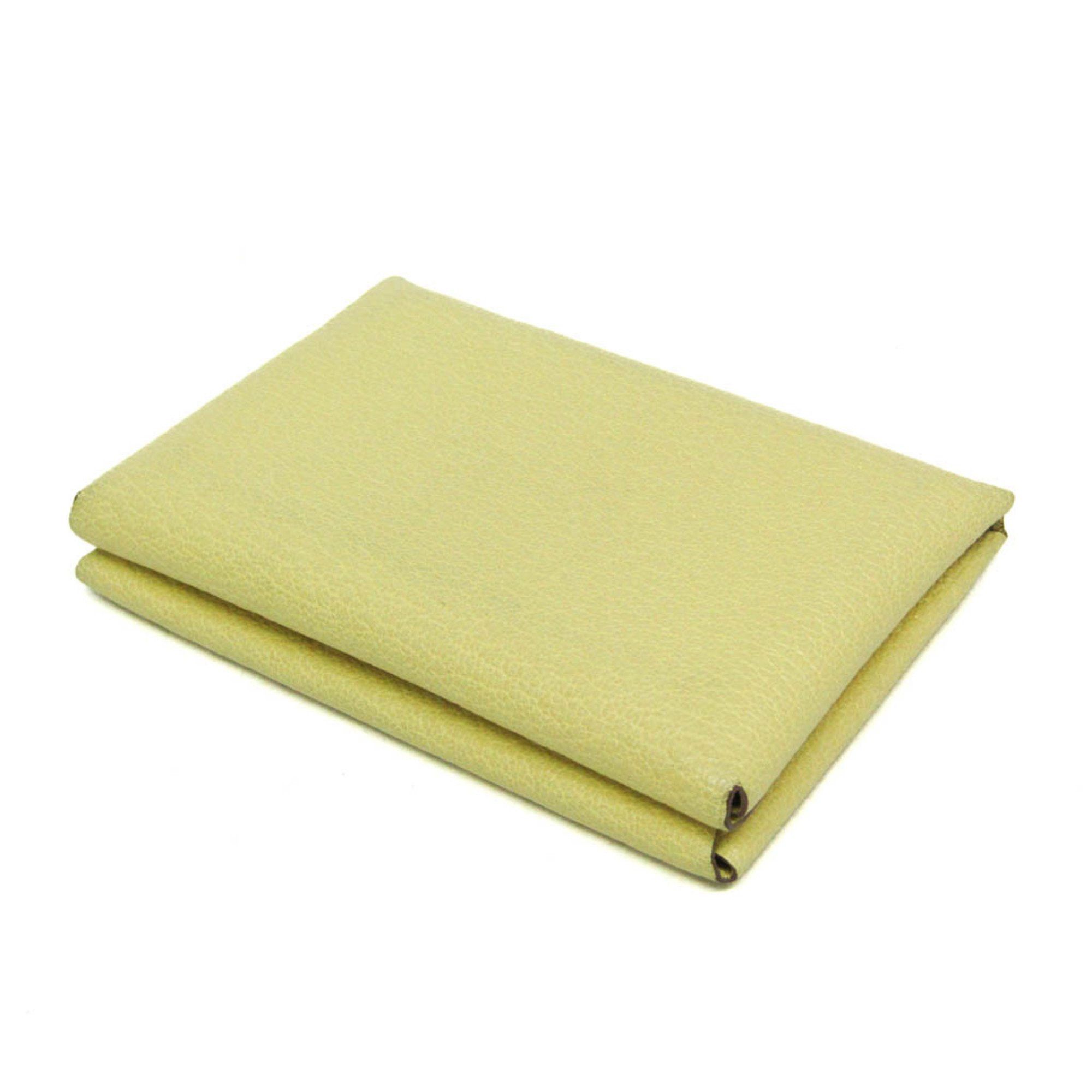 Hermes Hermes Calvi Duo Epsom Leather Card Case Yellow Size ONE SIZE - 3 Thumbnail