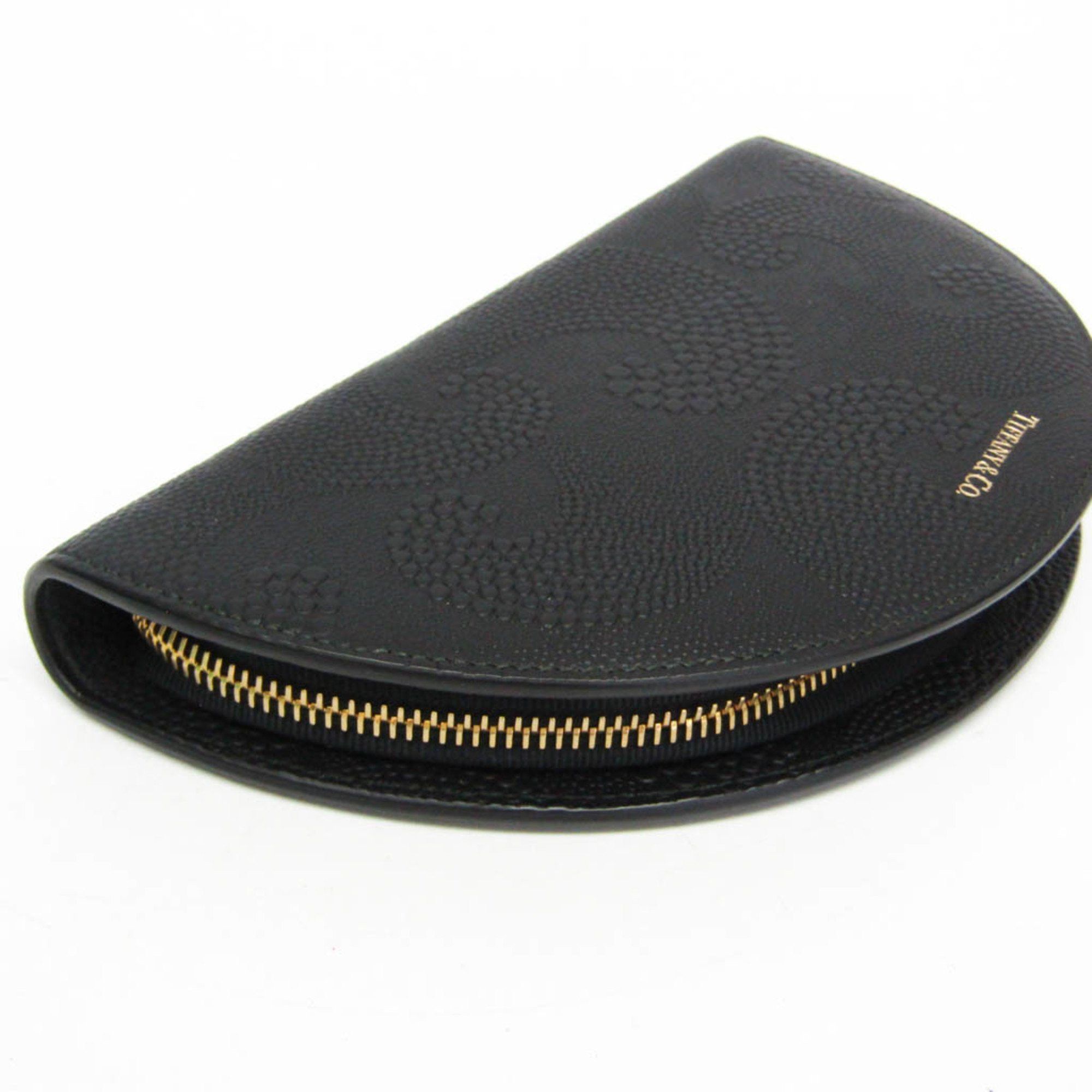 Tiffany & Co. Tiffany Half Moon Men,Women Leather Long Wallet (bi-fold) Black Size ONE SIZE - 7 Thumbnail