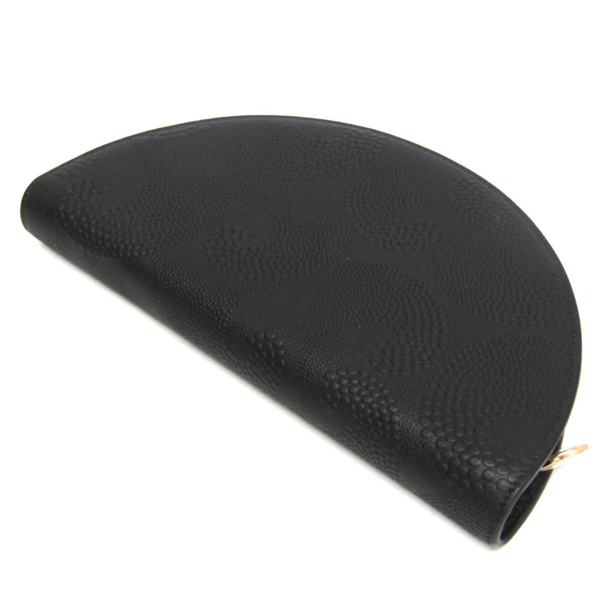Tiffany & Co. Tiffany Half Moon Men,Women Leather Long Wallet (bi-fold) Black Size ONE SIZE - 3 Thumbnail