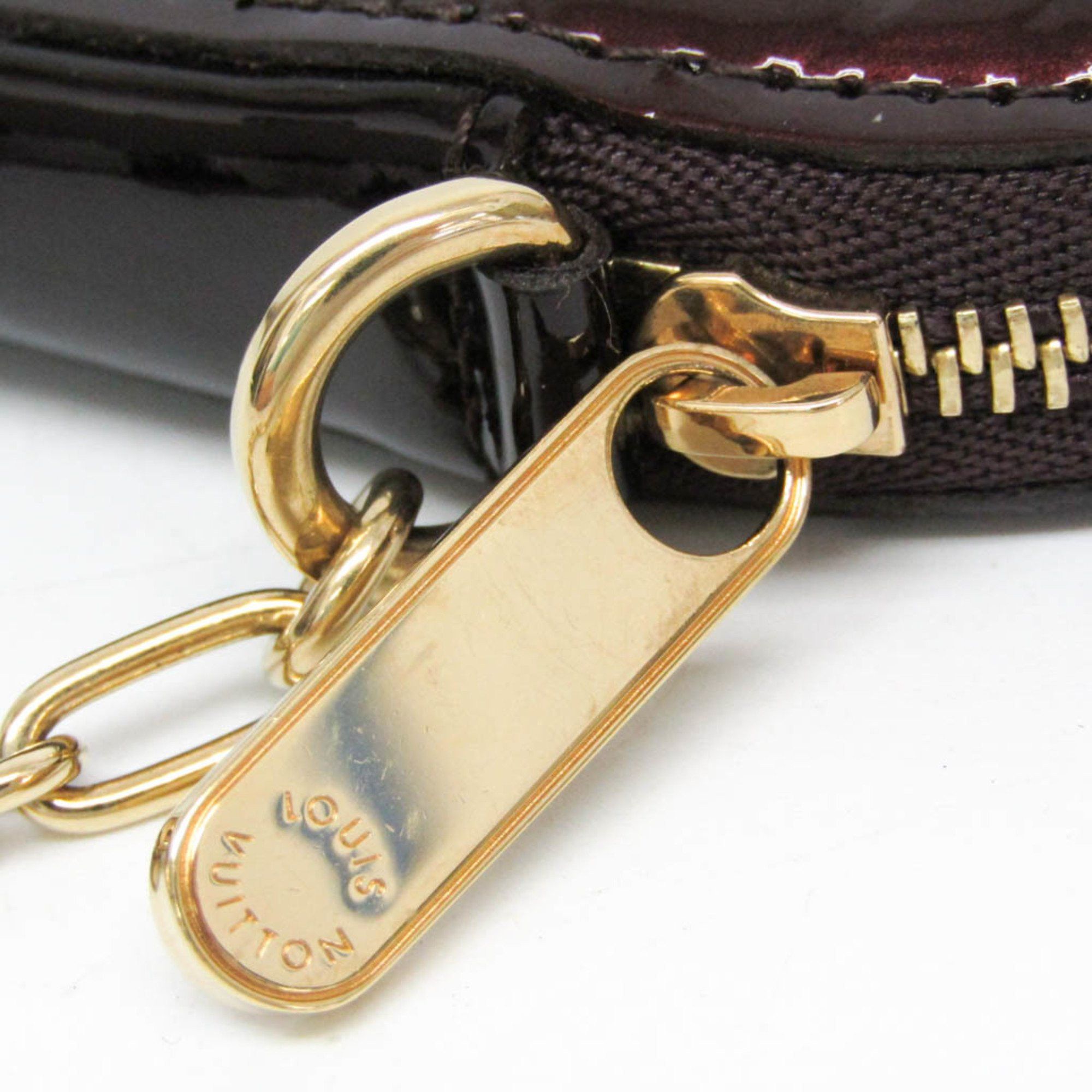 Louis Vuitton Louis Vuitton Monogram Vernis Porto Monet Cool M93561 Women's Monogram Vernis Coin Purse/coin Case Amarante Size ONE SIZE - 8 Thumbnail