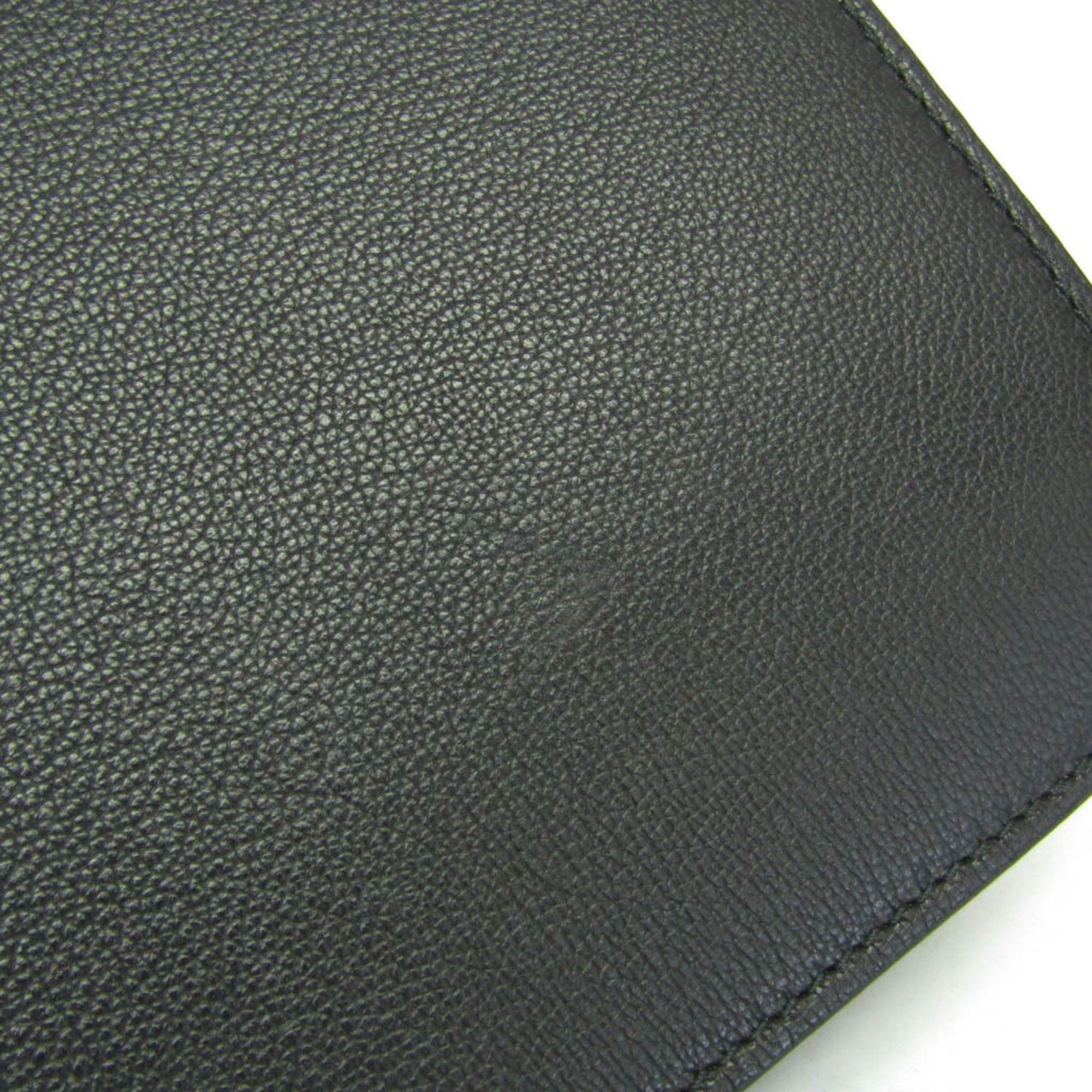 Max Mara Max Mara Wooden Handle Flap Bag Women's Leather,Wood Handbag,Shoulder Bag Black Size ONE SIZE - 8 Thumbnail