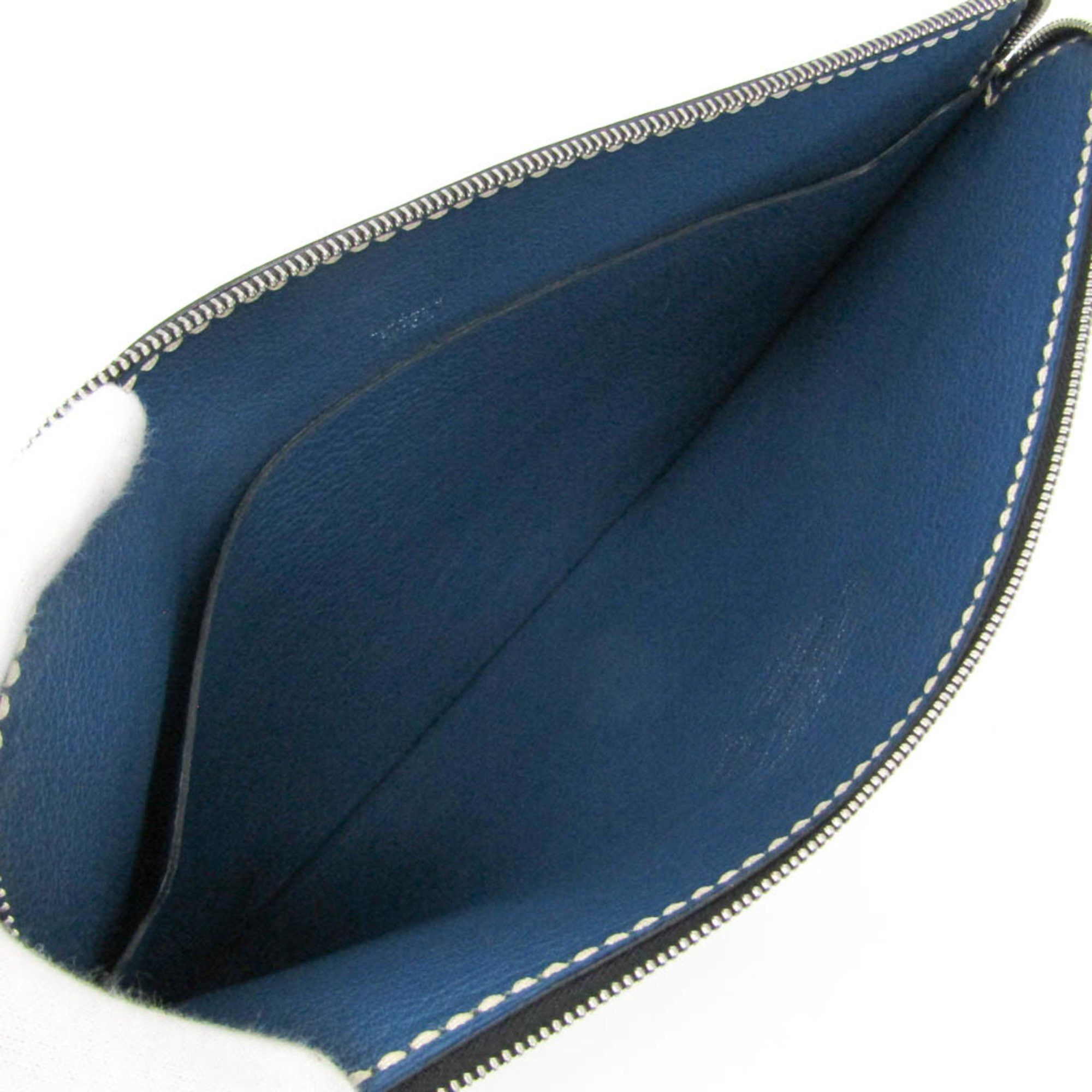 Other Moreau Men,Women Leather Clutch Bag,Pouch Black,Gray Size ONE SIZE - 4 Thumbnail