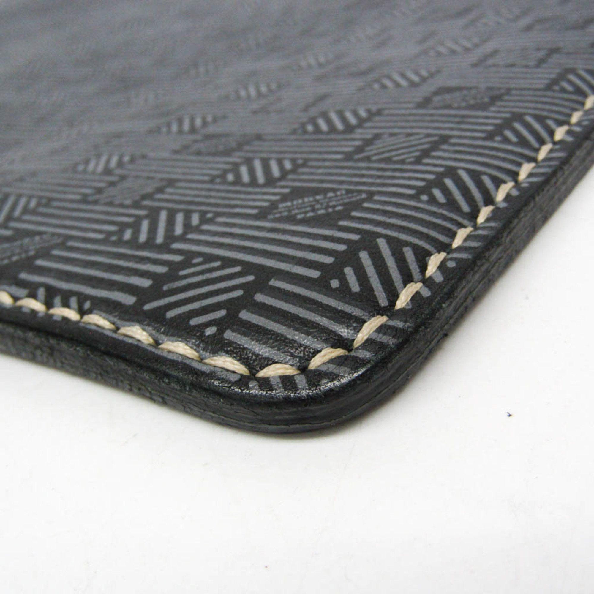 Other Moreau Men,Women Leather Clutch Bag,Pouch Black,Gray Size ONE SIZE - 6 Thumbnail