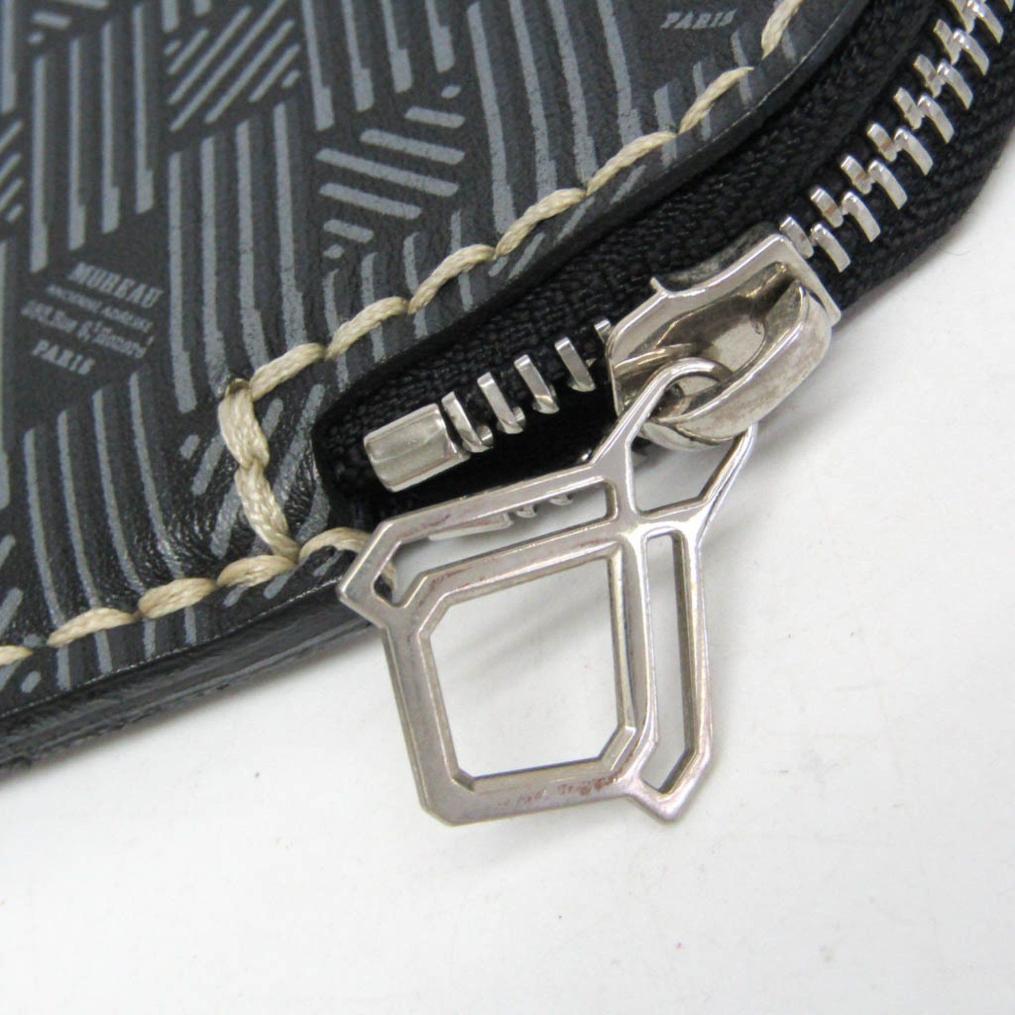 Other Moreau Men,Women Leather Clutch Bag,Pouch Black,Gray Size ONE SIZE - 9 Thumbnail