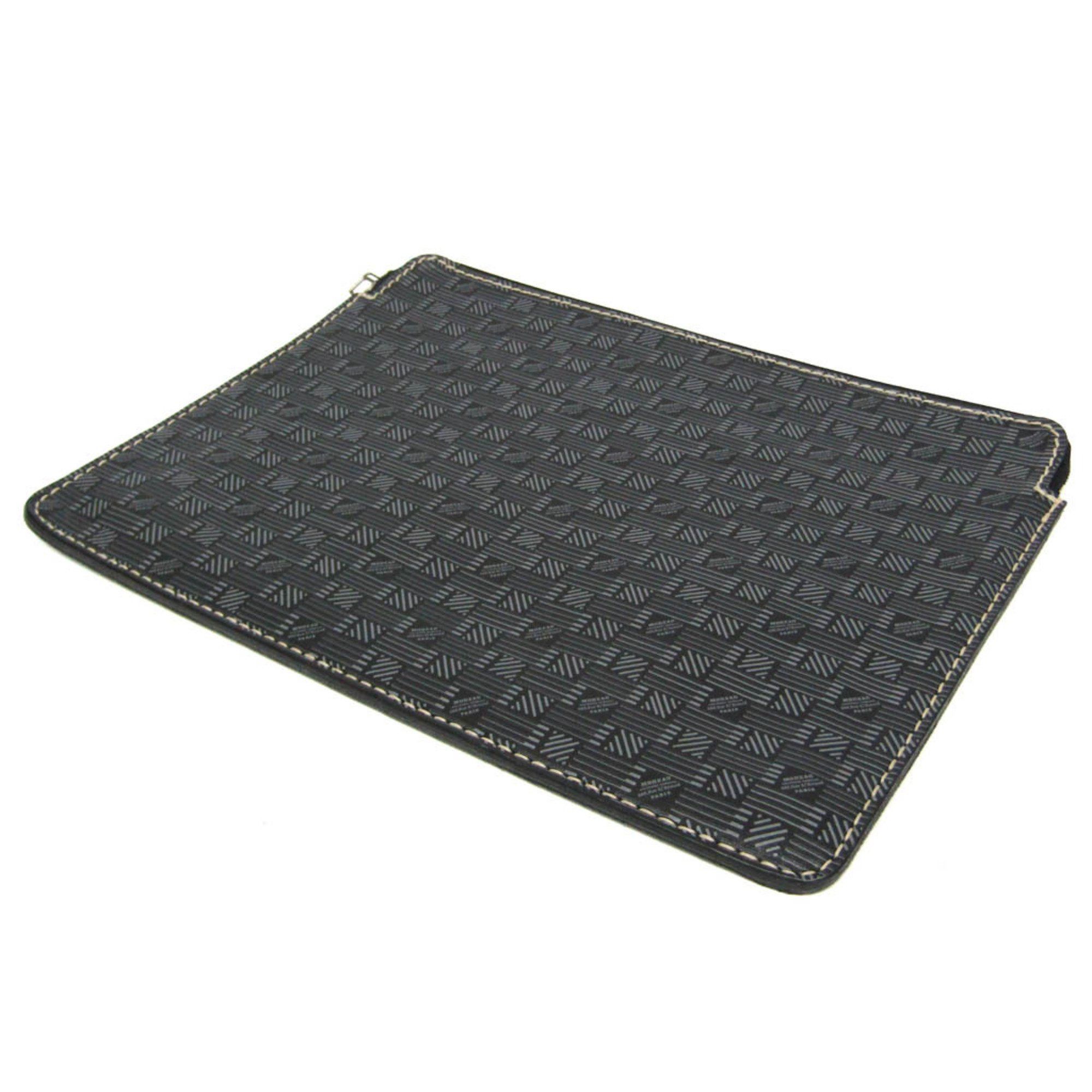 Other Moreau Men,Women Leather Clutch Bag,Pouch Black,Gray Size ONE SIZE - 3 Thumbnail