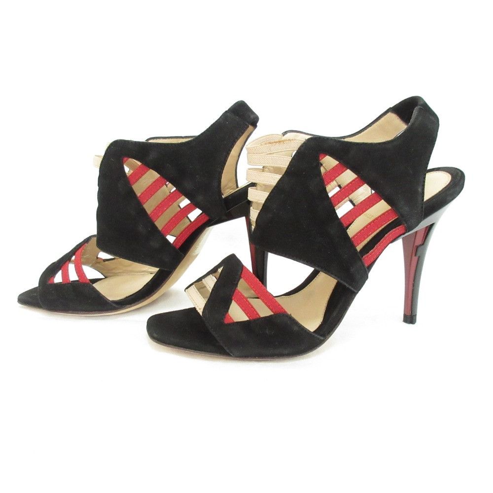 Fendi Fendi Fendi Suede High Heel Sandals Suede Shoes DUTY FREE for USA Size ONE SIZE - 3 Thumbnail