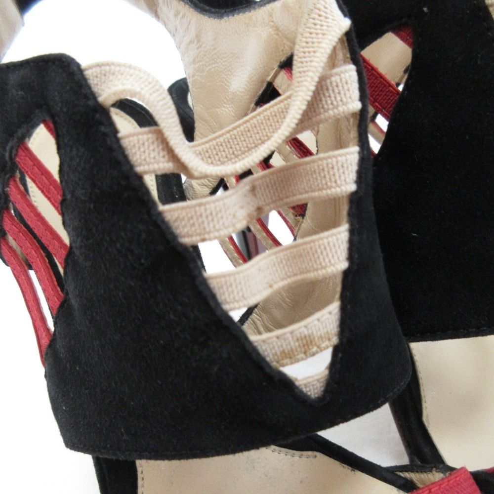 Fendi Fendi Fendi Suede High Heel Sandals Suede Shoes DUTY FREE for USA Size ONE SIZE - 9 Thumbnail