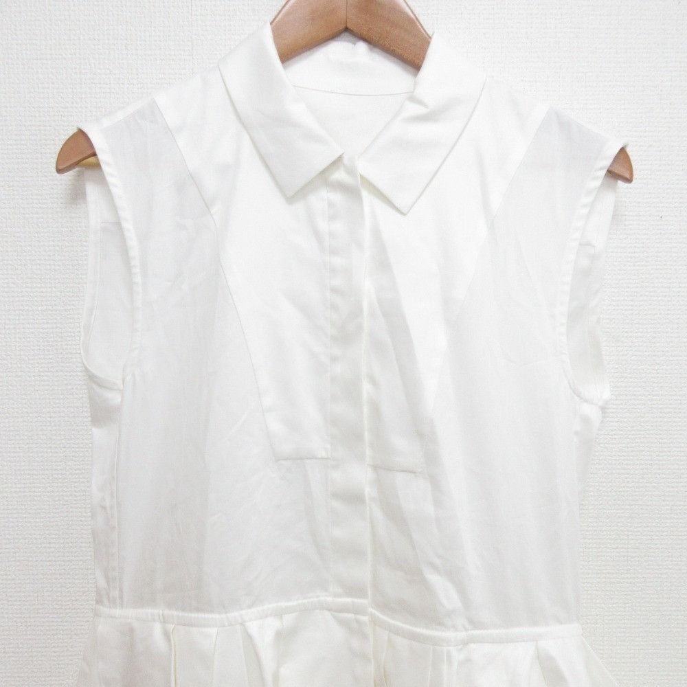 Other Other cygne Peplum Sleeveless Blouse Others Tops DUTY FREE for USA Size ONE SIZE - 3 Thumbnail