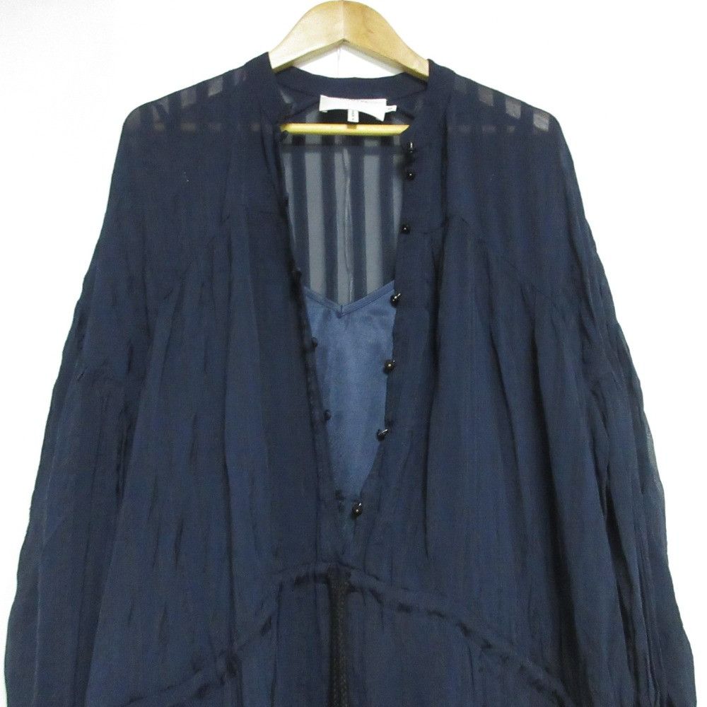 Other Other Munthe Stripe Sheer Dress Others Dresses Size ONE SIZE - 6 Thumbnail